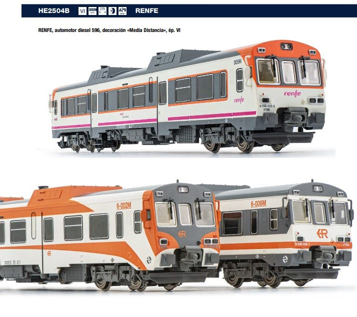 Electrotren presenta sus nuevos modelos - el nuevo 596 Tamagochi RENFE