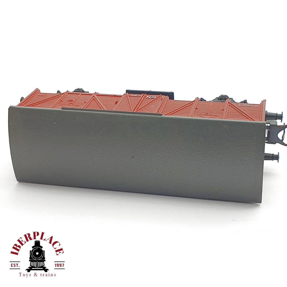 ♻️ Segunda Mano - Electrotren 1344 vagón mercancía cerrado RENFE J-3 H0 escala 1:87