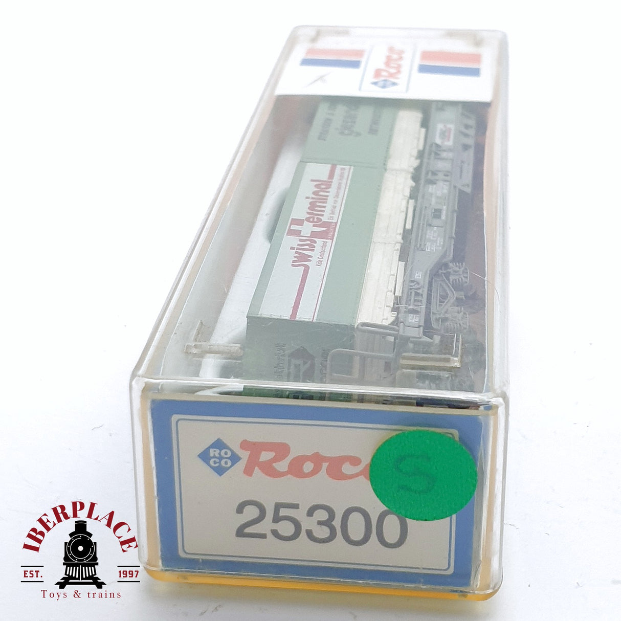 ♻️ 2da mano - Roco 25300 vagón swiss terminal Hupac SBB CFF N escala 1:160