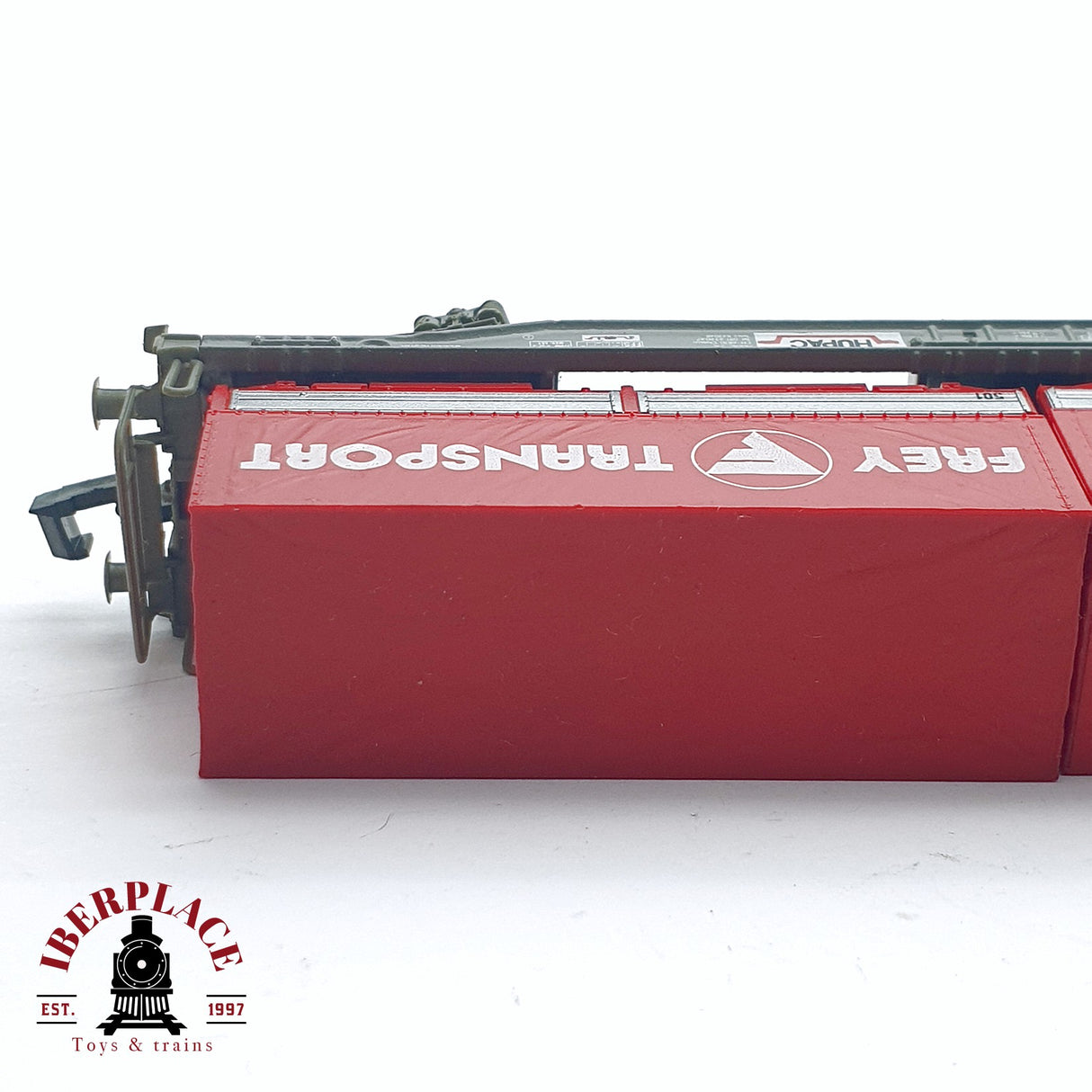 ♻️ 2da mano - Roco 25216 vagón Frey Transport Hupac SBB CFF N escala 1:160