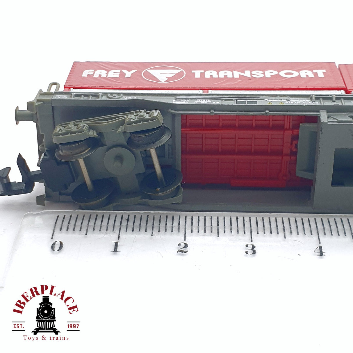 ♻️ 2da mano - Roco 25216 vagón Frey Transport Hupac SBB CFF N escala 1:160