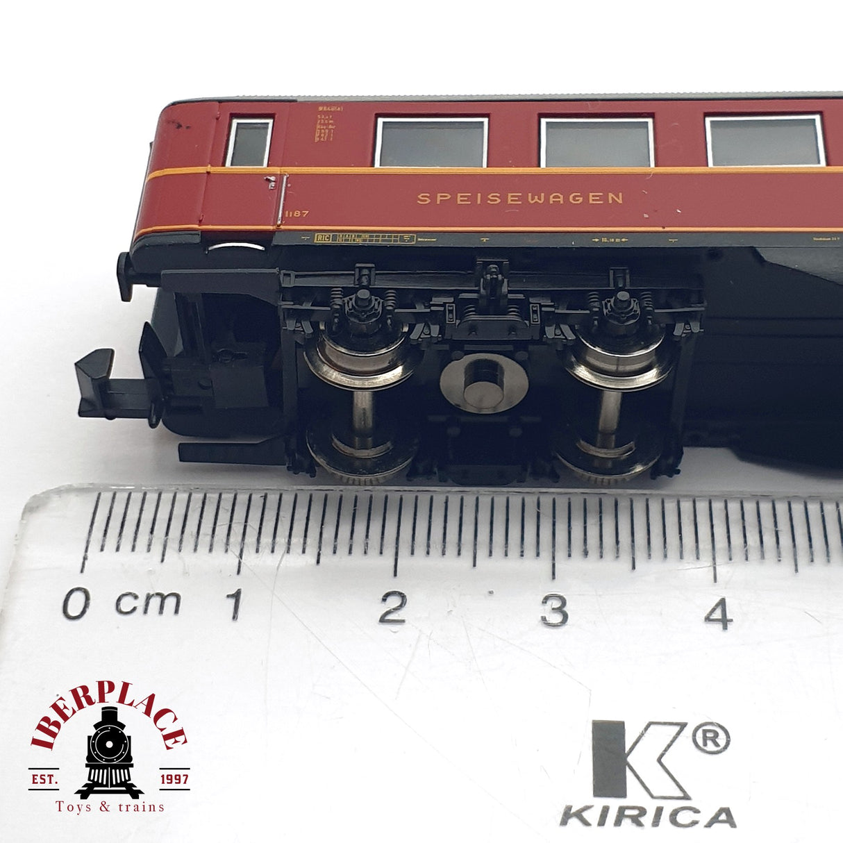 ♻️ Segunda mano - Minitrix 15769-13 vagón pasajeros restaurante DSG 1187 N escala 1:160