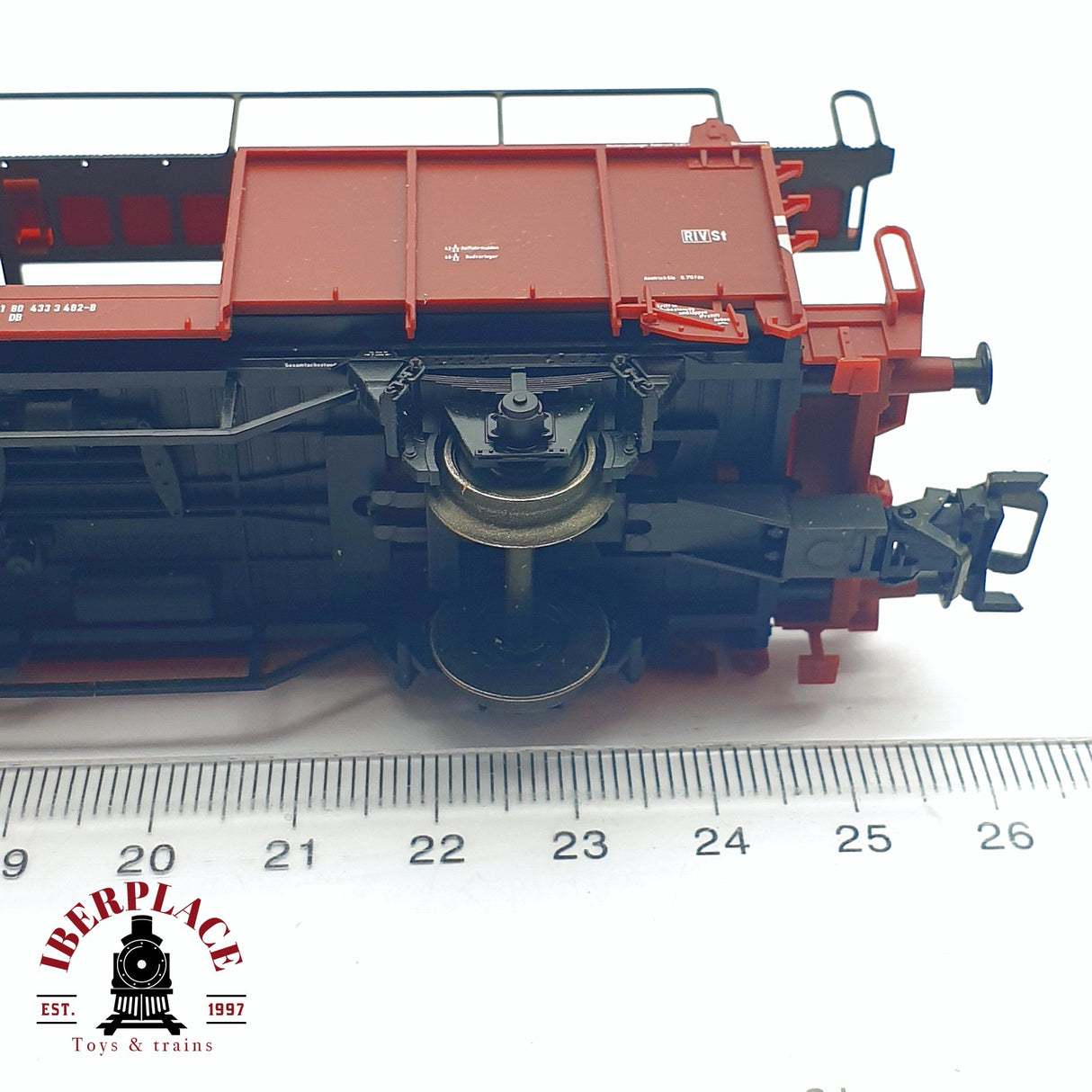 ♻️ 2da mano - Märklin 46134 vagones portacoches de doble piso con 8 coches DB H0 escala 1:87