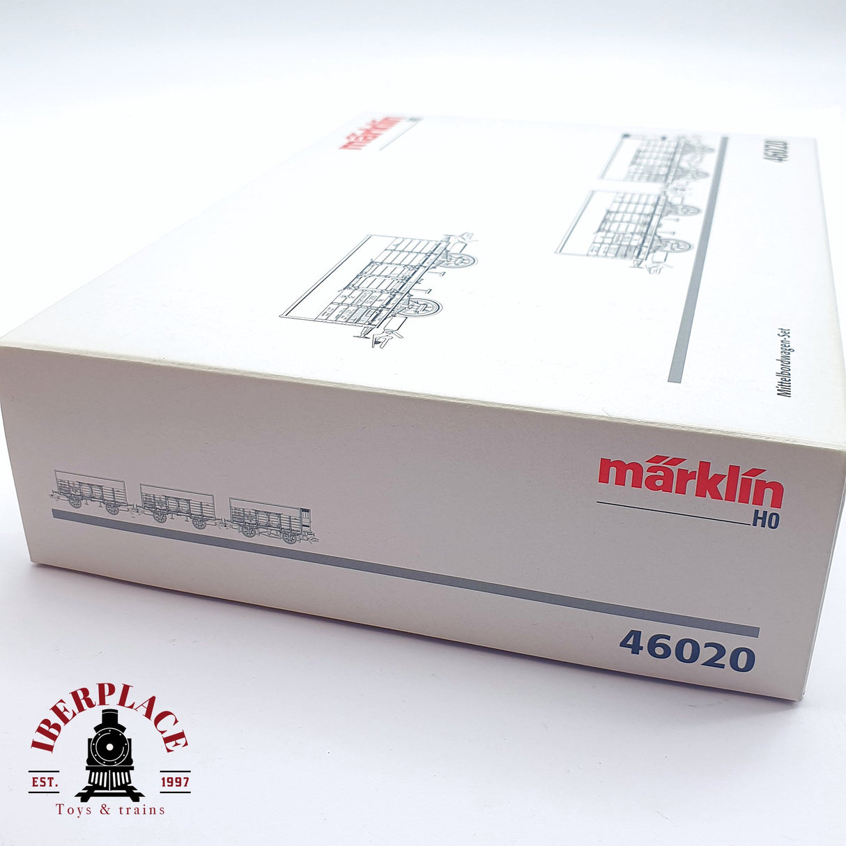 ♻️ 2da mano - Märklin 46020 Juego de vagones con pasillo central H0 escala 1:87
