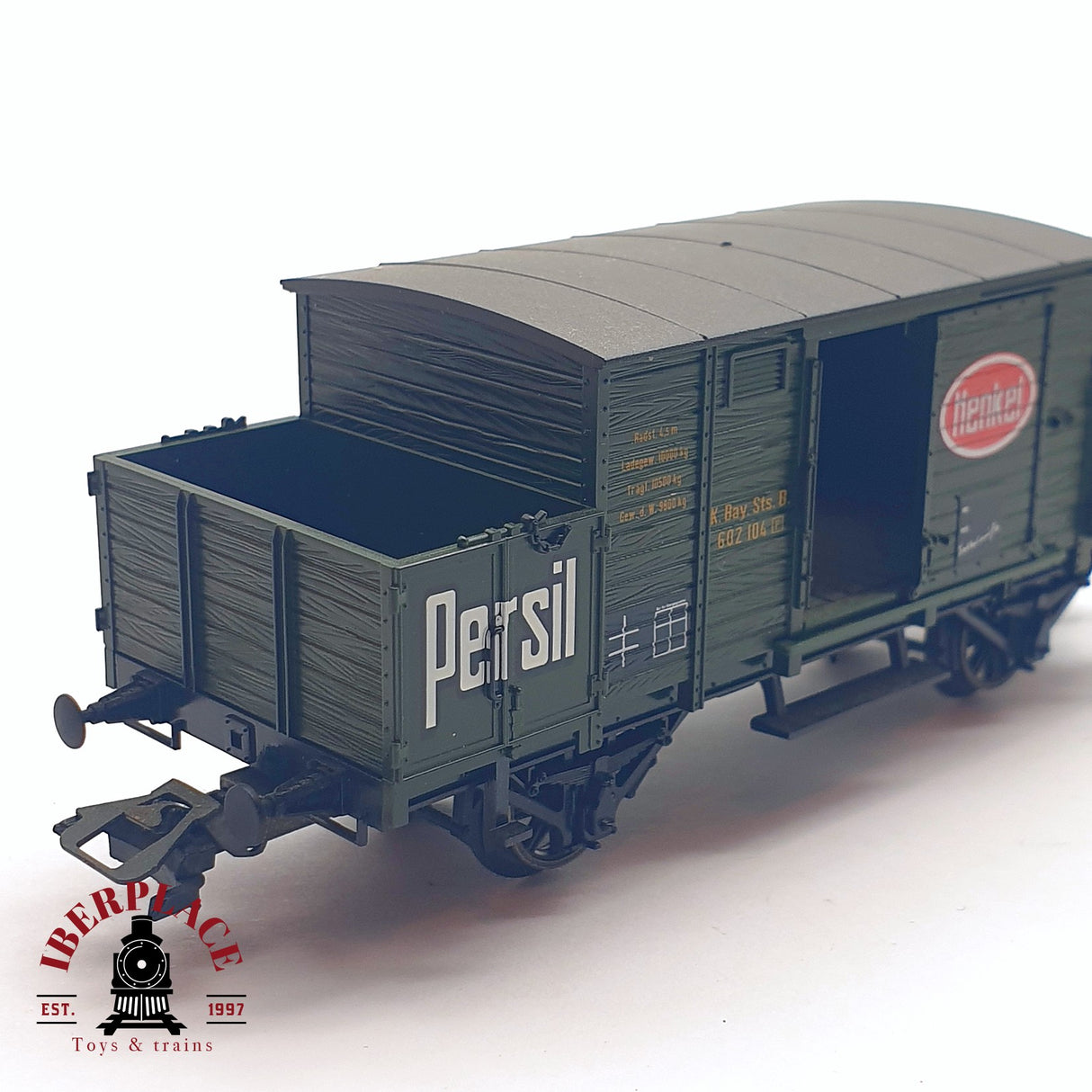 ♻️ 2da mano - Märklin 46078 vagón mercancias Persil Henkel K.Bay.Sts.B H0 escala 1:87