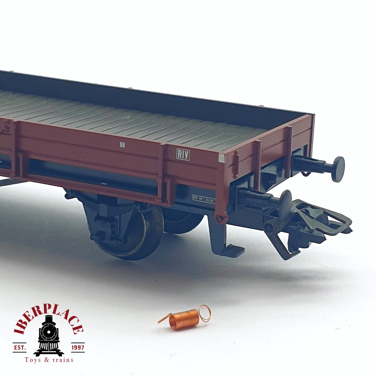 ♻️ 2da mano - Märklin 46061 vagón mercancias plataforma H0 escala 1:87