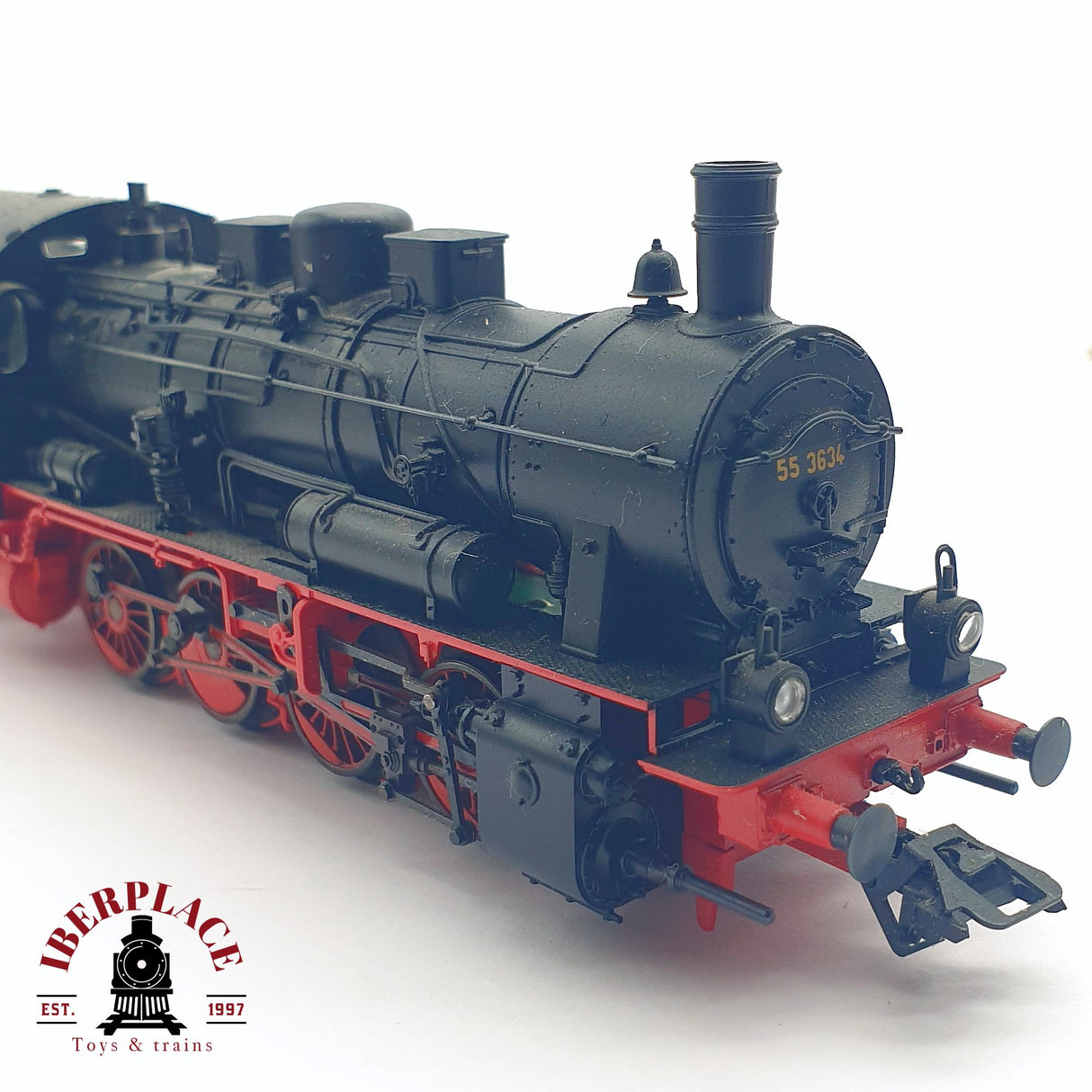 ♻️ 2da mano - Märklin 37540 Digital Locomotora de vapor DR 55 3634 con sonido H0 escala 1:87