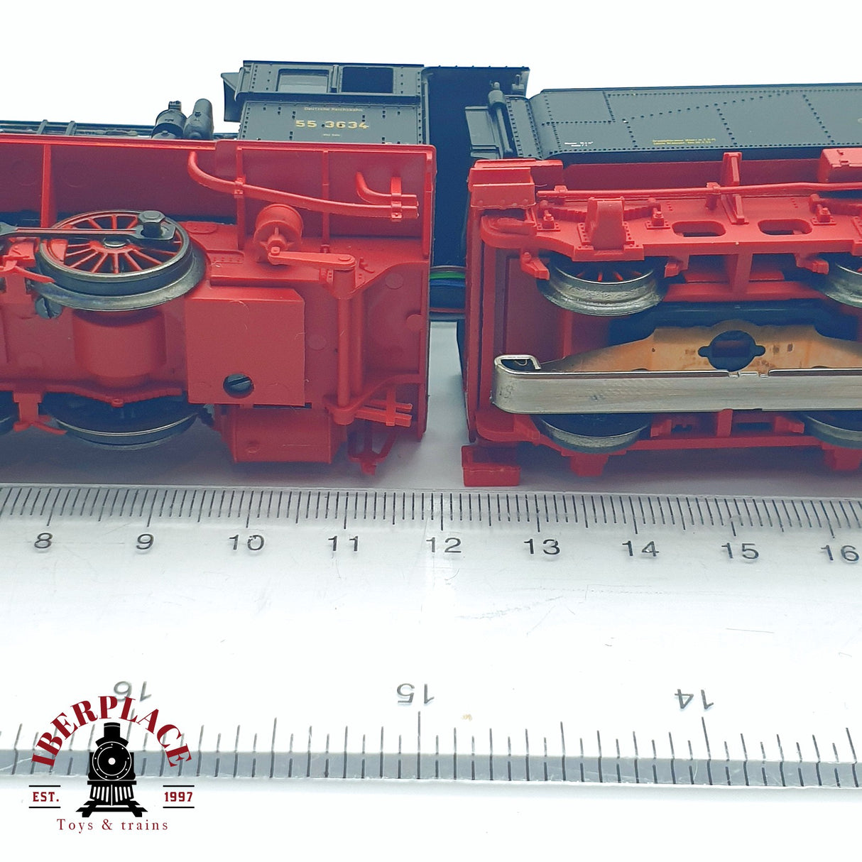 ♻️ 2da mano - Märklin 37540 Digital Locomotora de vapor DR 55 3634 con sonido H0 escala 1:87