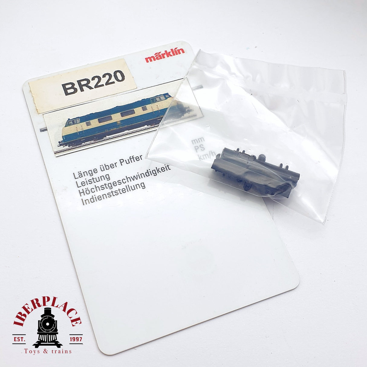 ♻️ 2da mano - Märklin 39802 Digital Locomotora diesel BR 220 DB con sonido H0 escala 1:87