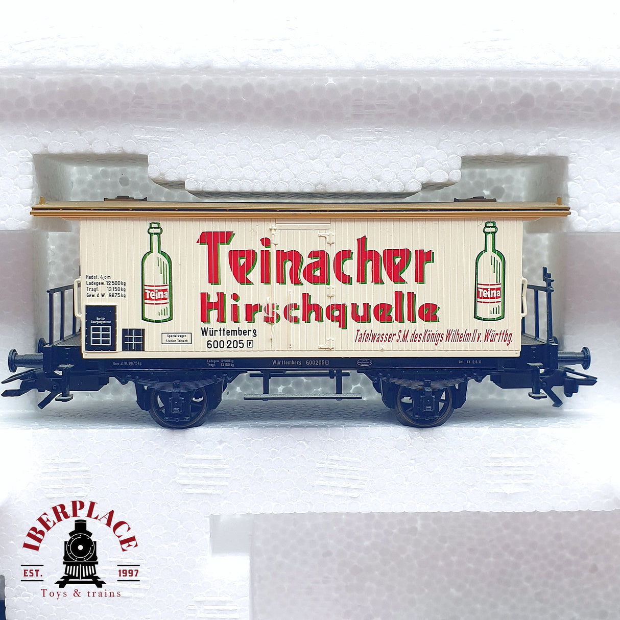 ♻️ 2da mano - Märklin 48808 Set Württemberger Oldtimer L.Wackler Göppingen H0 escala 1:87