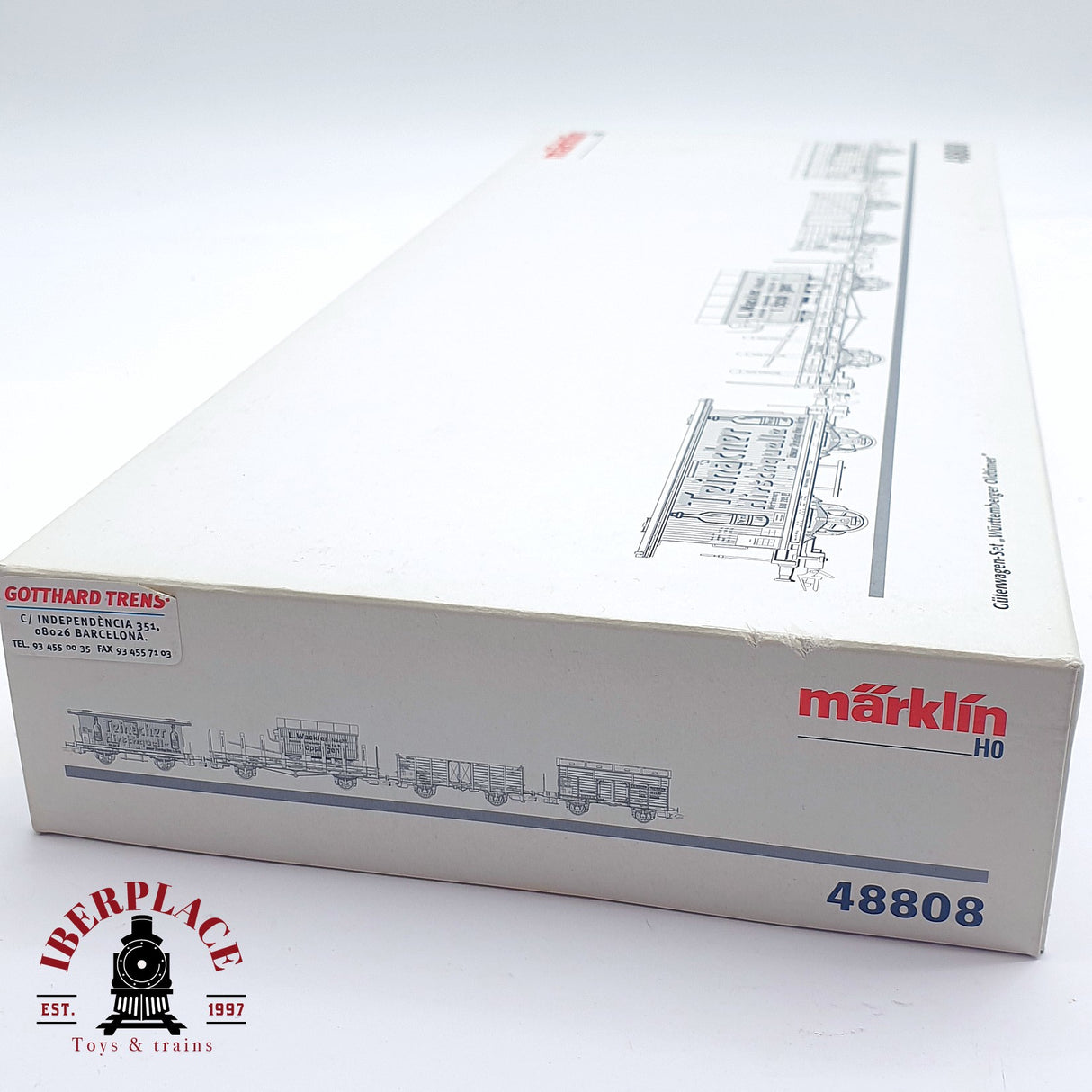 ♻️ 2da mano - Märklin 48808 Set Württemberger Oldtimer L.Wackler Göppingen H0 escala 1:87