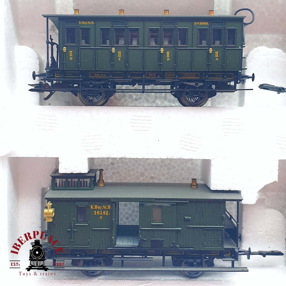 ♻️ 2da mano - Märklin 43984 Set de pasajeros K.Bay.Sts.B Epoca I H0 escala 1:87