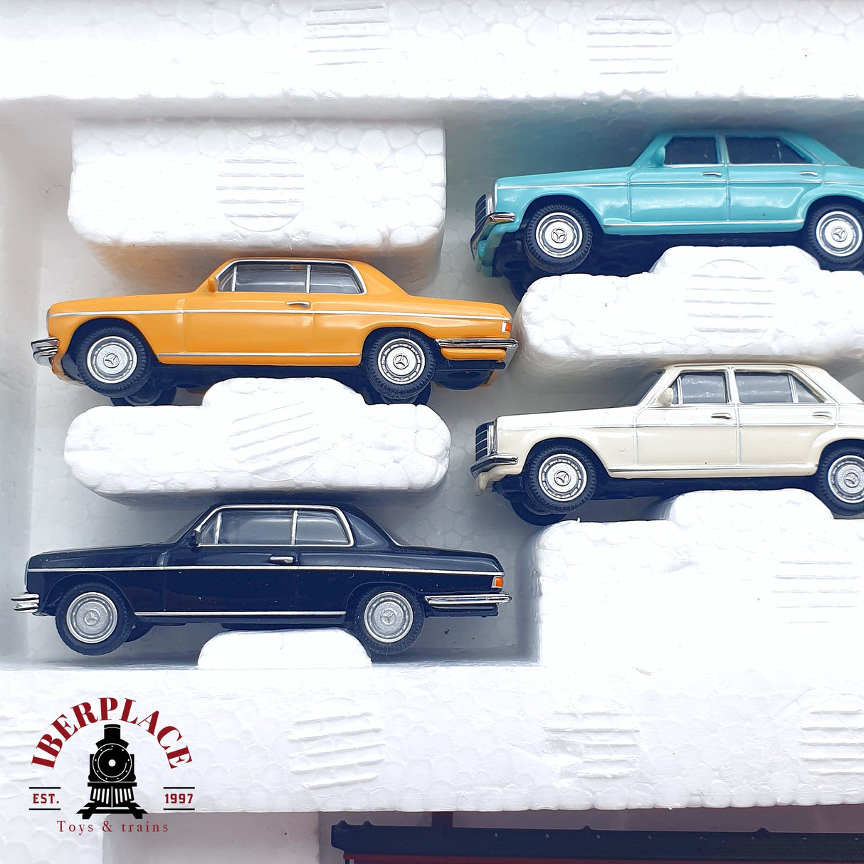 ♻️ 2da mano - Märklin 46134 vagones portacoches de doble piso con 8 coches DB H0 escala 1:87