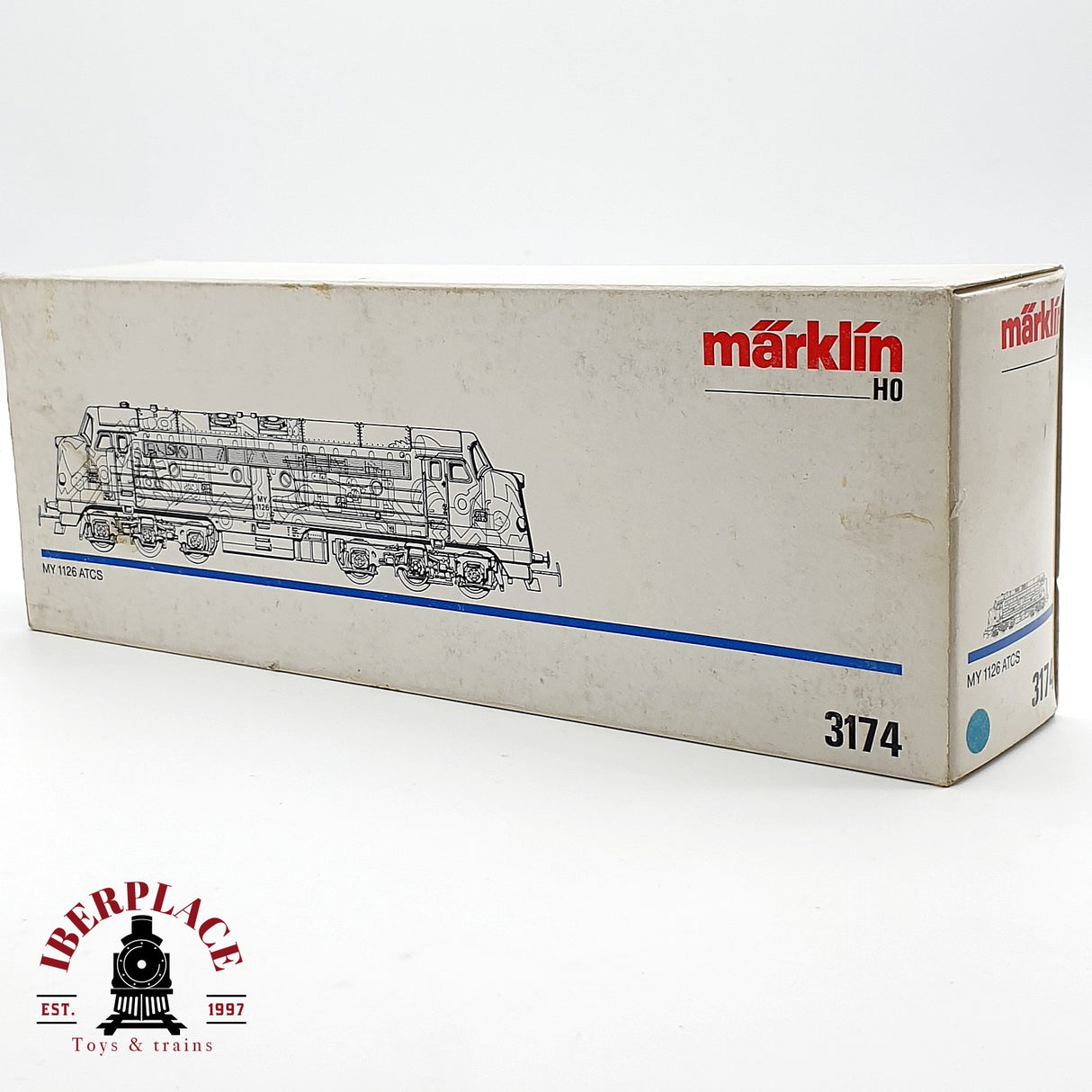♻️ AC Märklin 3174 Locomotora MY 1126 ATCS 1126 H0 escala 1:87 A28