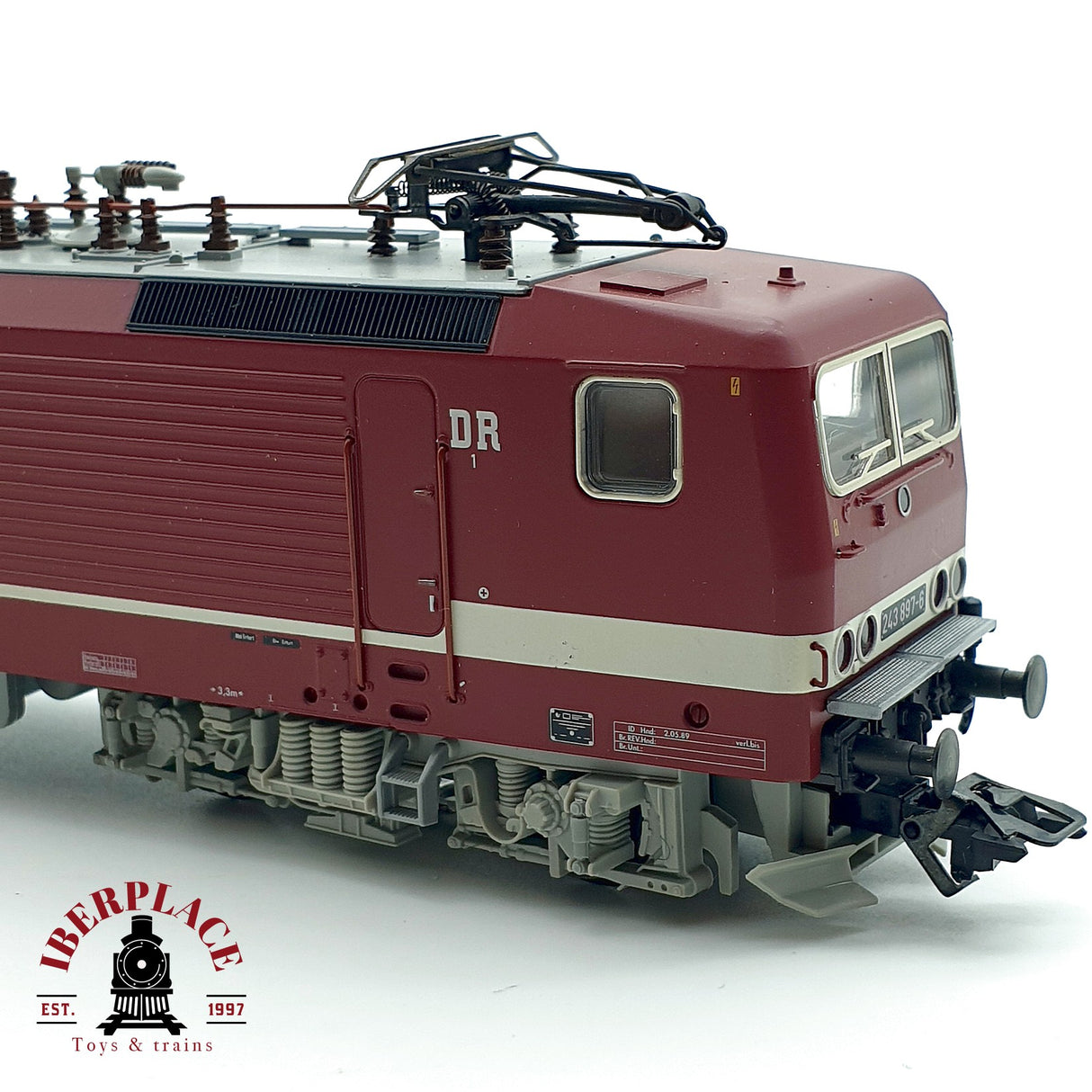 ♻️ AC Märklin 3443 Locomotora BR 243 897-6 DR H0 escala 1:87 A28
