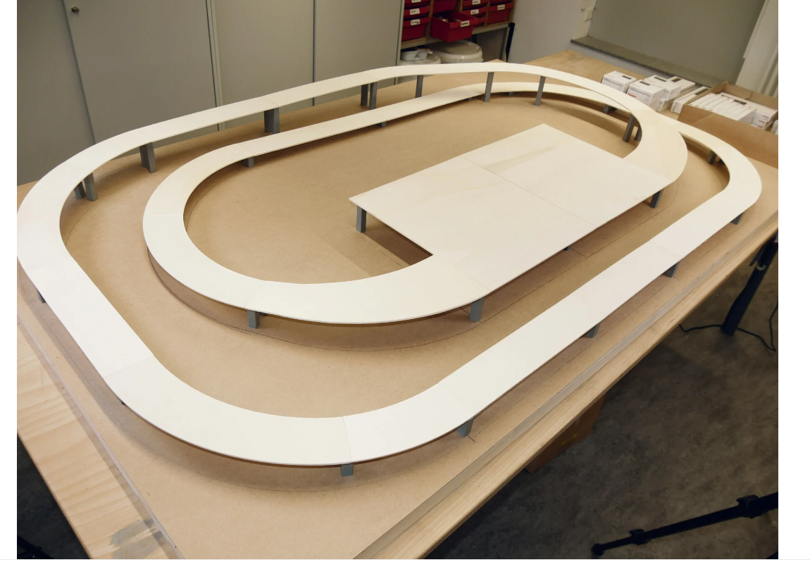 Noch 53600 Kit de ruta ferroviaria Easy-Track "Karlsberg" H0 escala 1:87 ho 00