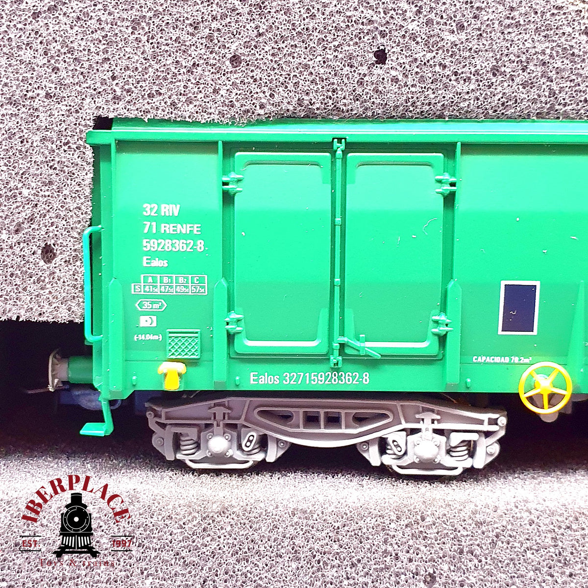 ♻️✨Electrotren 6501 Set Serie Limitada Locomotora 311 Cargas RENFE + 2 Vagones Escala H0 1:87