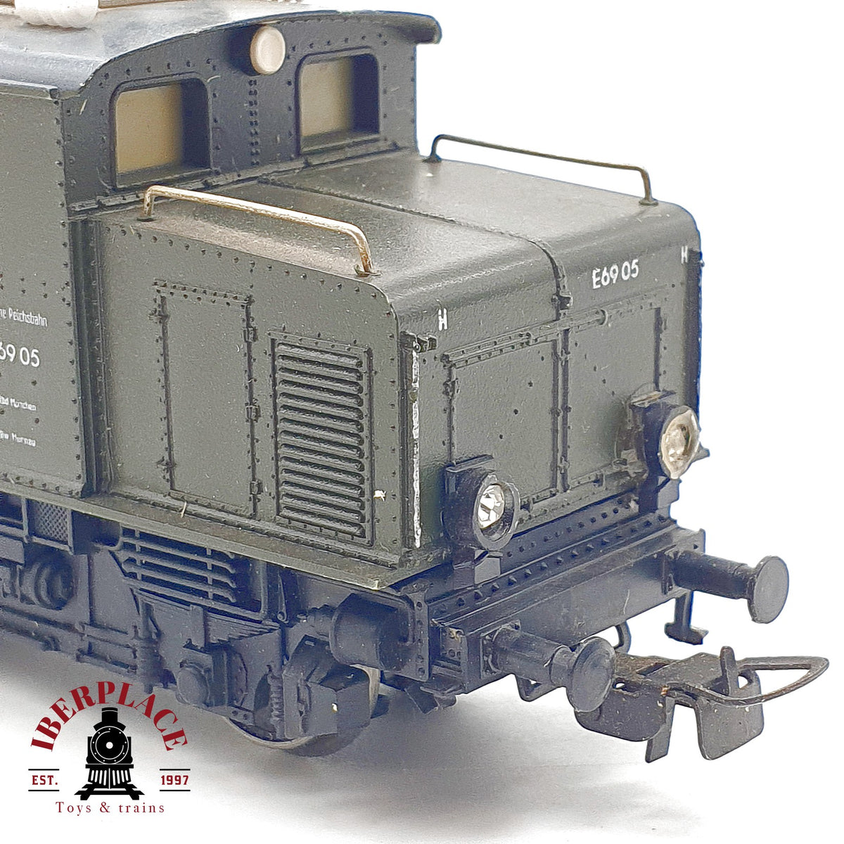 ♻️🚂 PIKO 5/6200 locomotora eléctrica E 69 05 DR verde clásica DDR Escala H0 1:87 2/2
