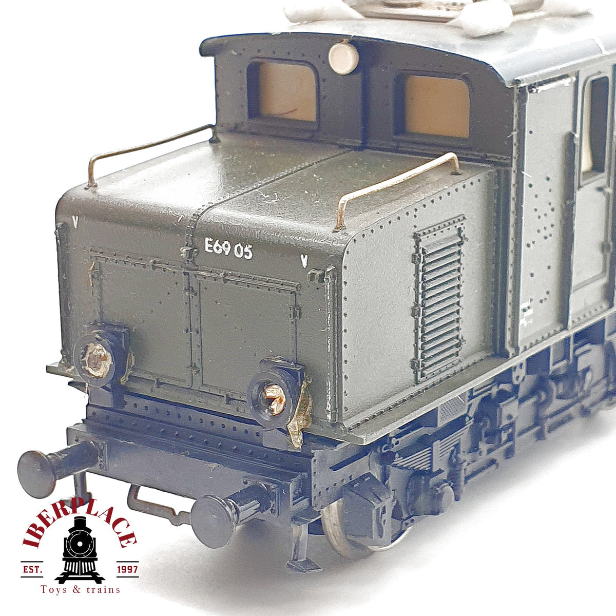 ♻️🚂 PIKO 5/6200 locomotora eléctrica E 69 05 DR verde clásica DDR Escala H0 1:87 2/2