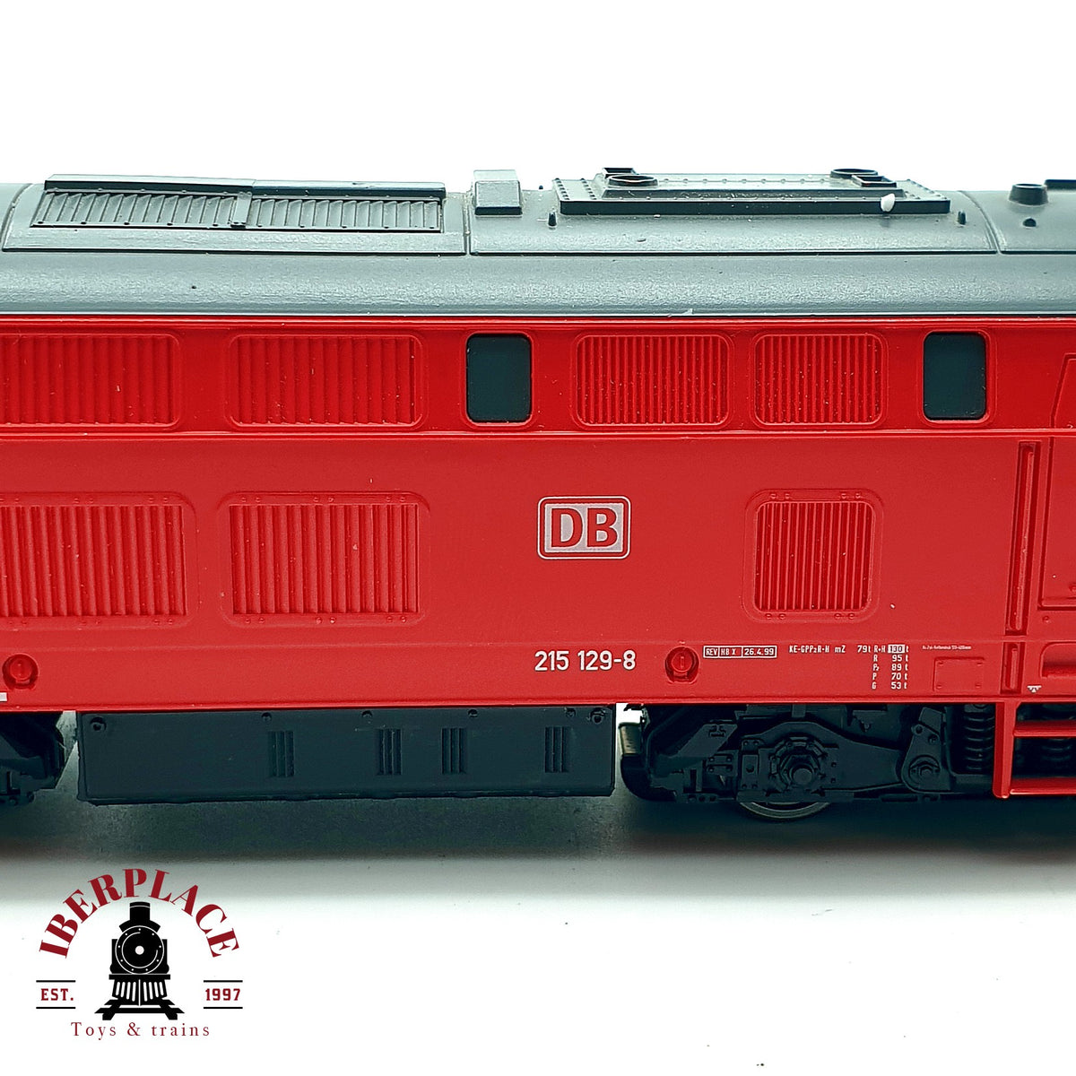 ♻️ 🚂 Roco 69490 Locomotora diesel BR 215 DB AG Ep V H0 AC Escala H0 1:87