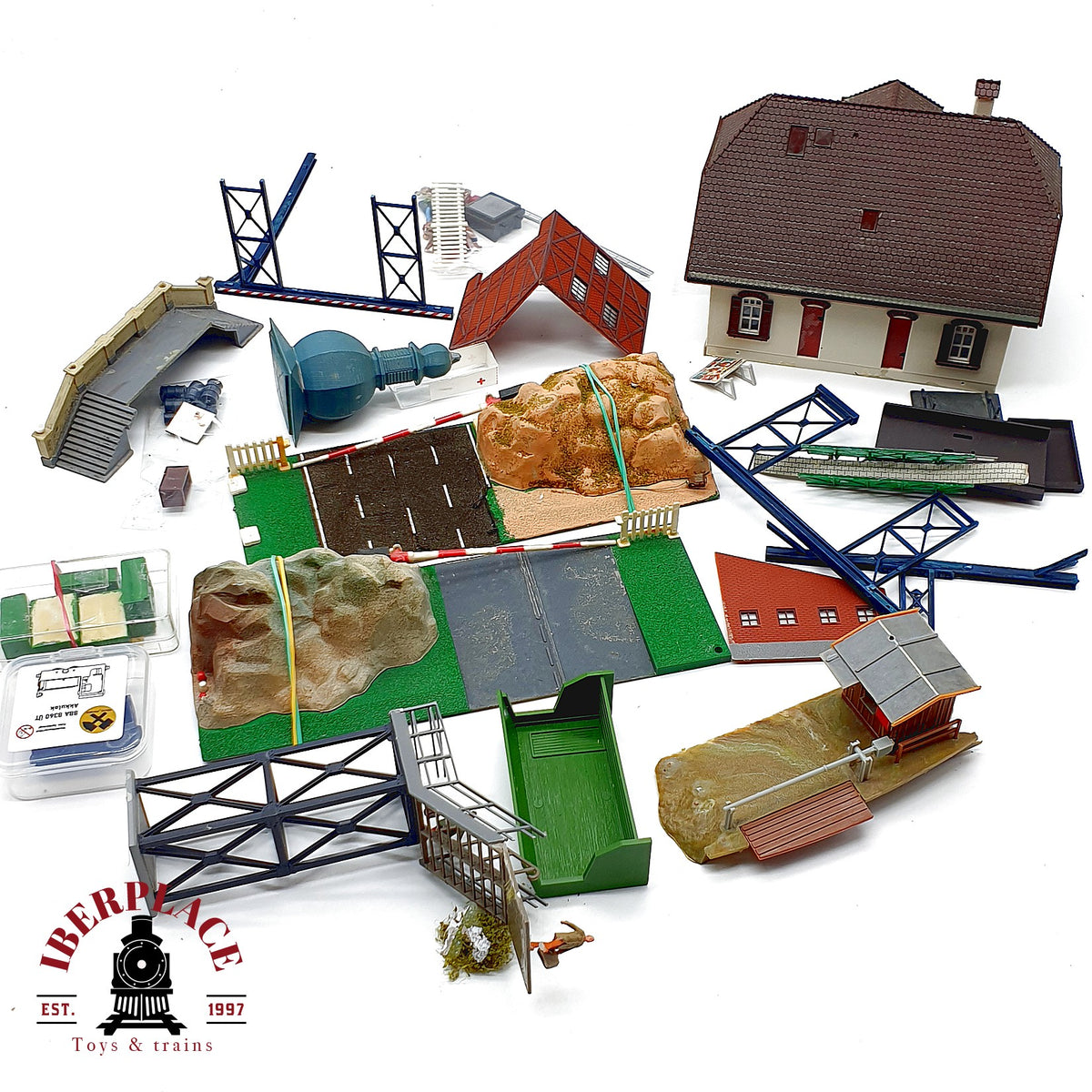 ♻️ repuestos para edificios casas accesorios figuras escenografia Escala H0 1:87