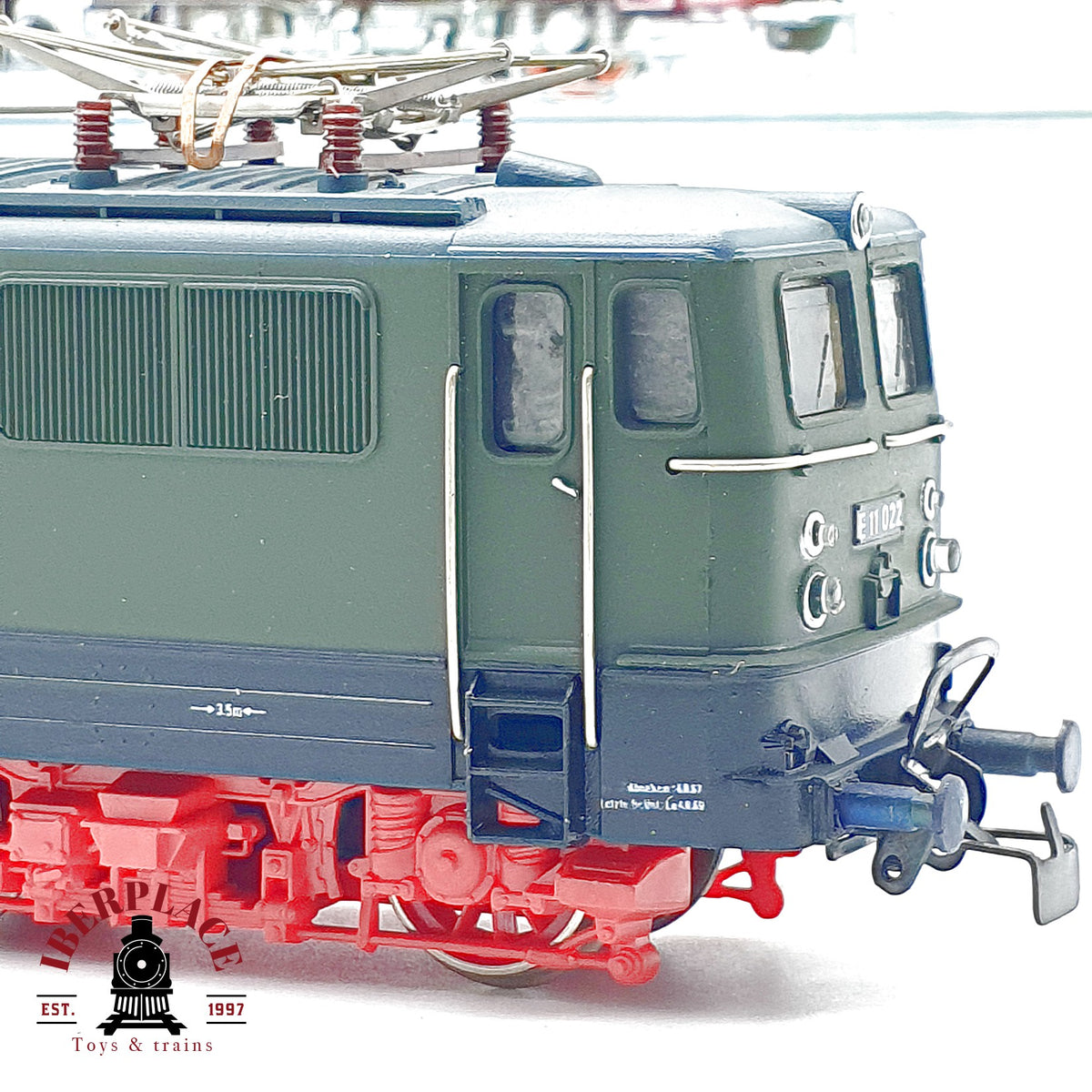 ♻️🚂PIKO 5/6205 locomotora eléctrica E 11 022 DR verde expresa Escala H0 1:87