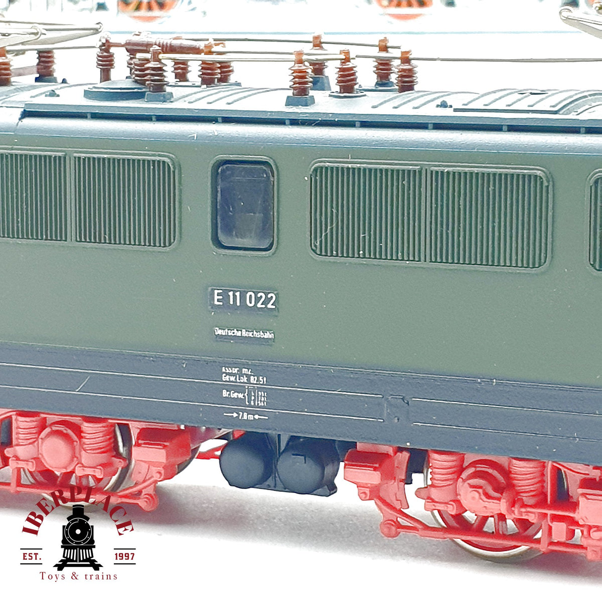 ♻️🚂PIKO 5/6205 locomotora eléctrica E 11 022 DR verde expresa Escala H0 1:87