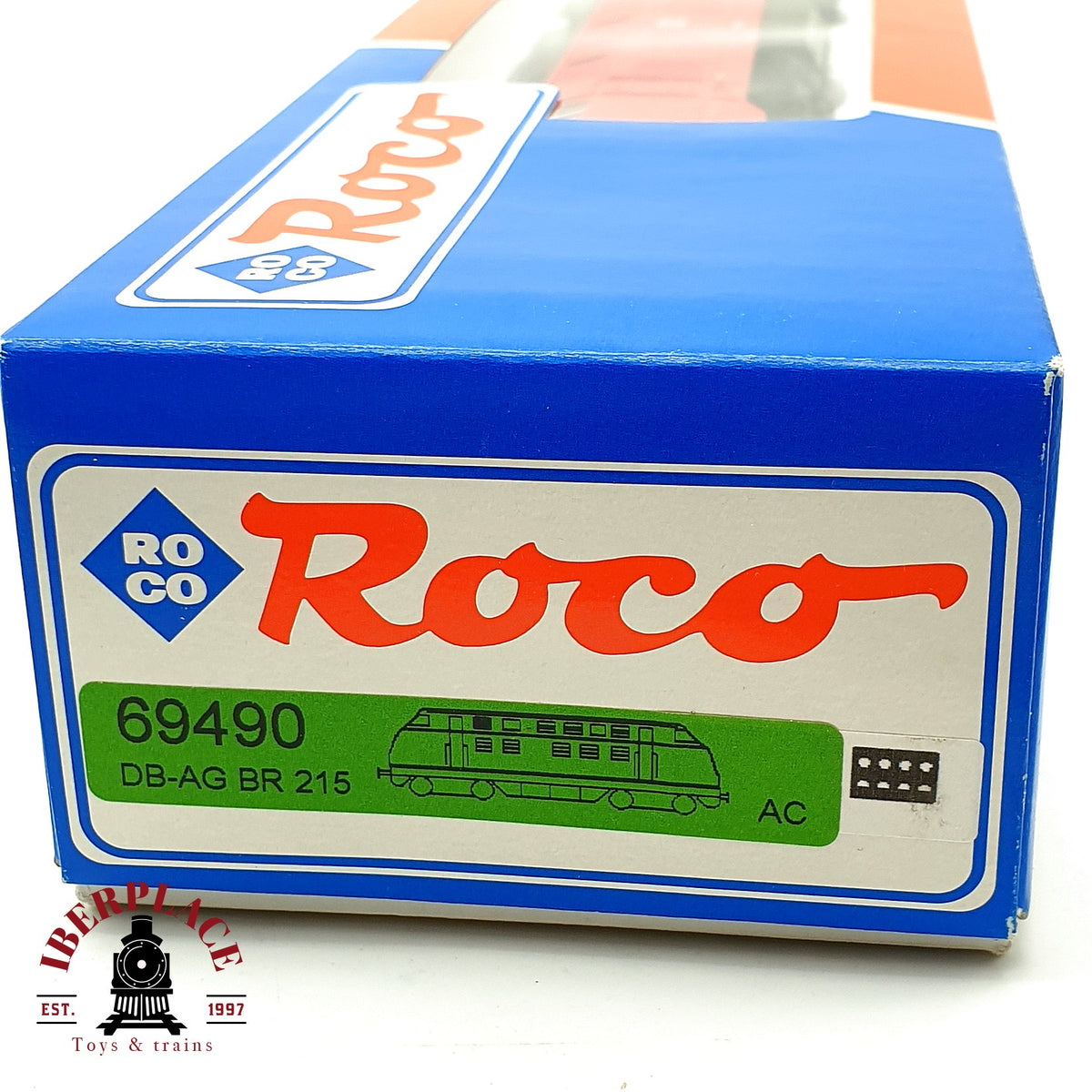 ♻️ 🚂 Roco 69490 Locomotora diesel BR 215 DB AG Ep V H0 AC Escala H0 1:87