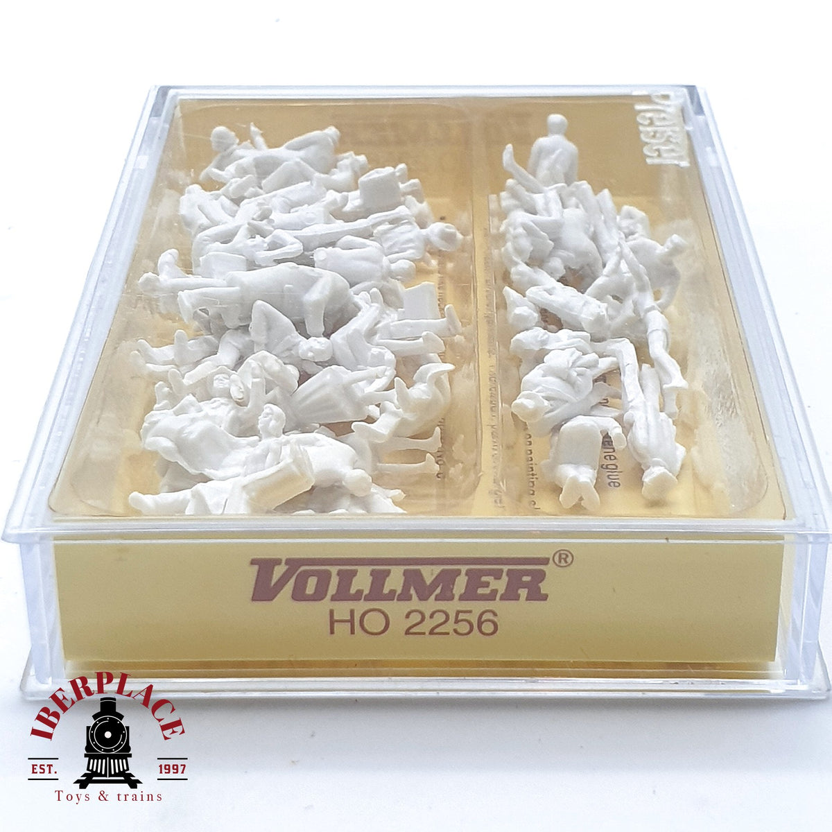 ♻️✨ Preiser Vollmer 2256 Figuras Sin Pintar Personas Escala H0 1:87 2/3