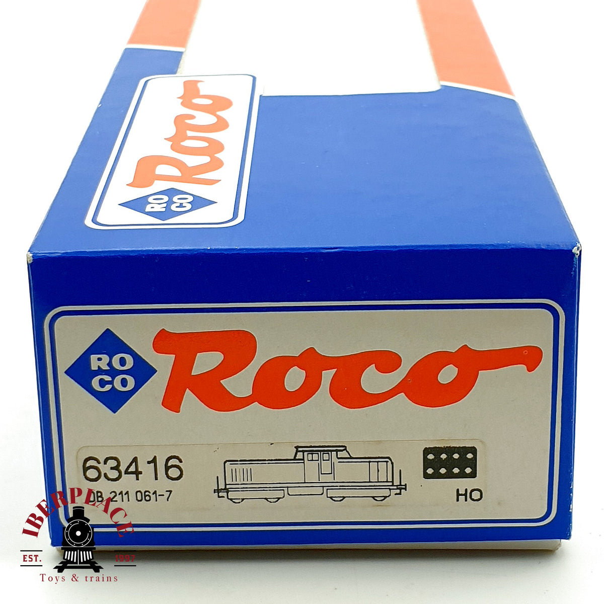 ♻️✨ Roco 63416 locomotora diesel BR 211 061-7 DB epoca IV Escala H0 1:87 DC