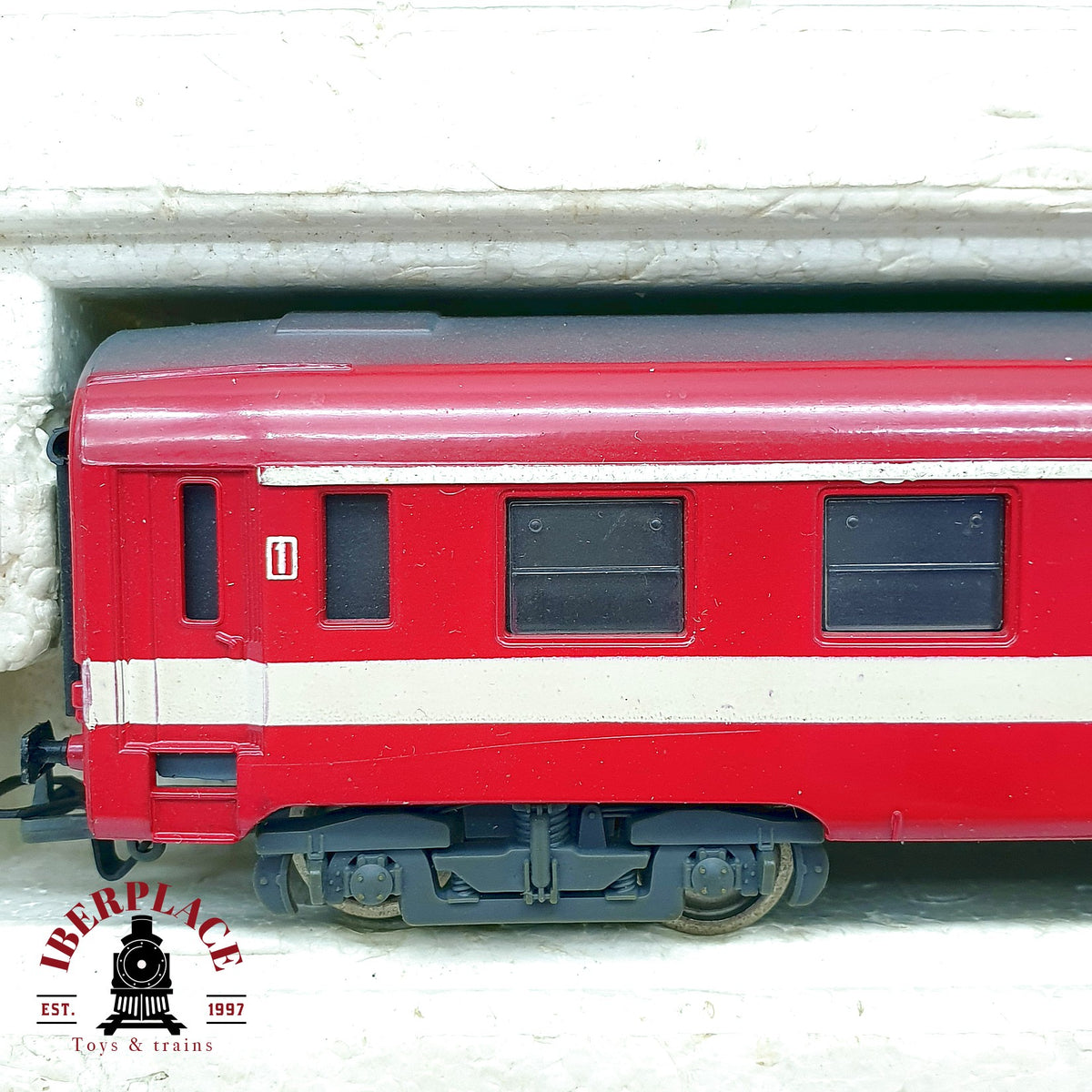 ♻️ 🚂 Jouef Set Le Capitole Locomotora BB 9288 SNCF + Vagones Vias Escala H0 1:87