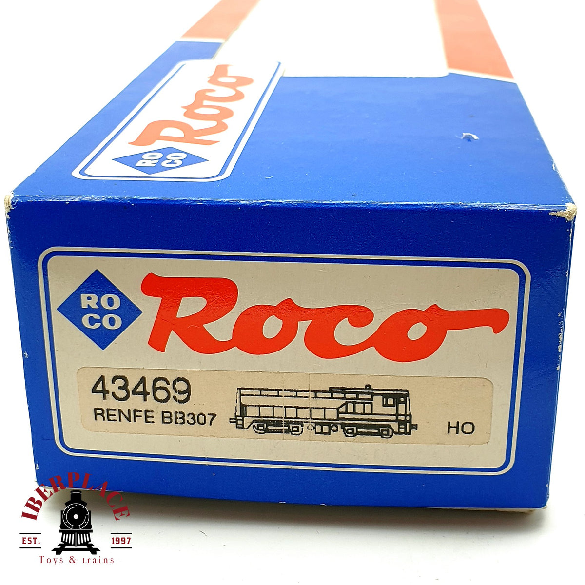 ♻️ ✨ Roco 43469 H0 Locomotora Diesel RENFE BB307 "Tractor" DC Escala H0 1:87