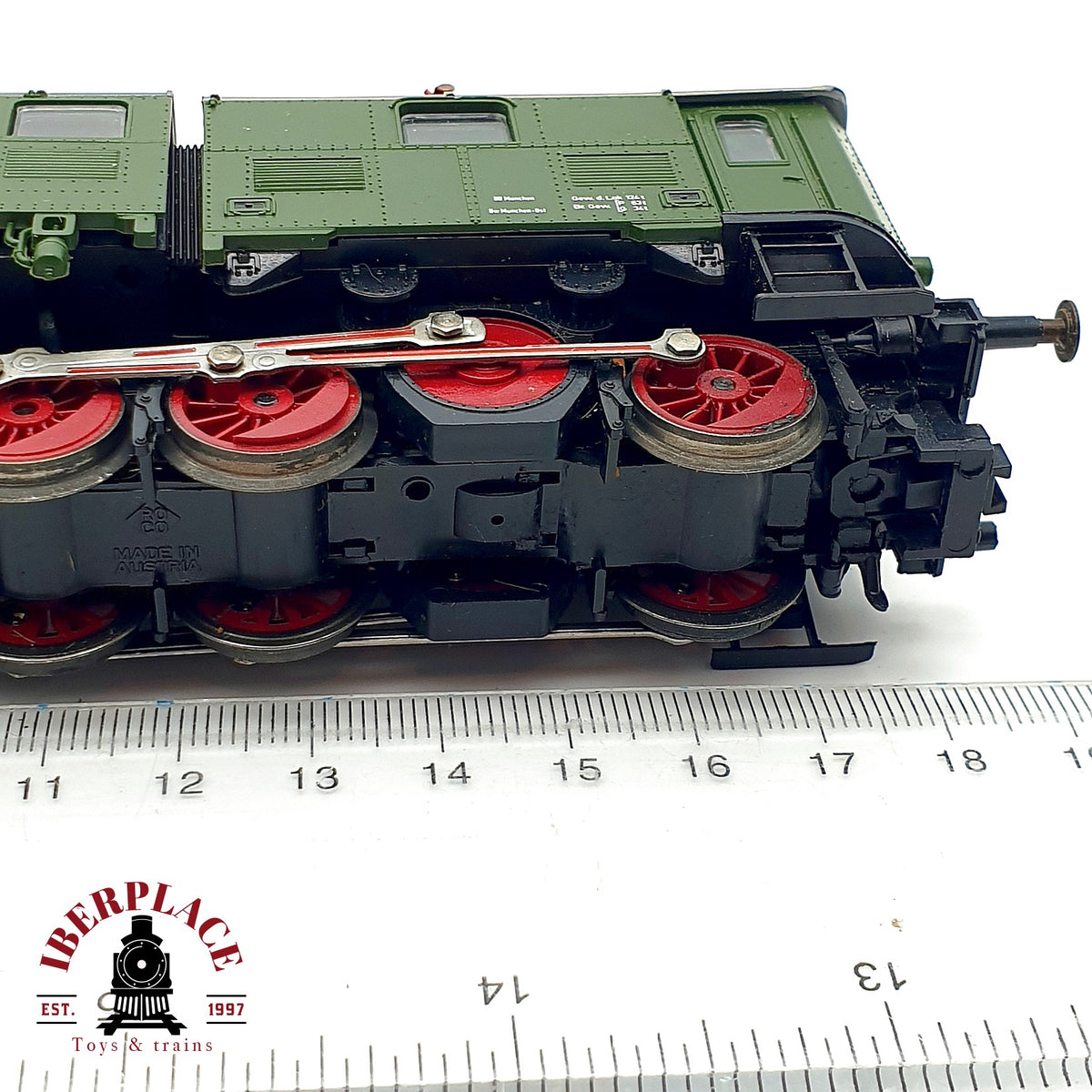 ♻️ ✨ Roco Locomotora Eléctrica Articulada BR 191 011-6 DB Ep IV Verde DC Escala H0 1:87