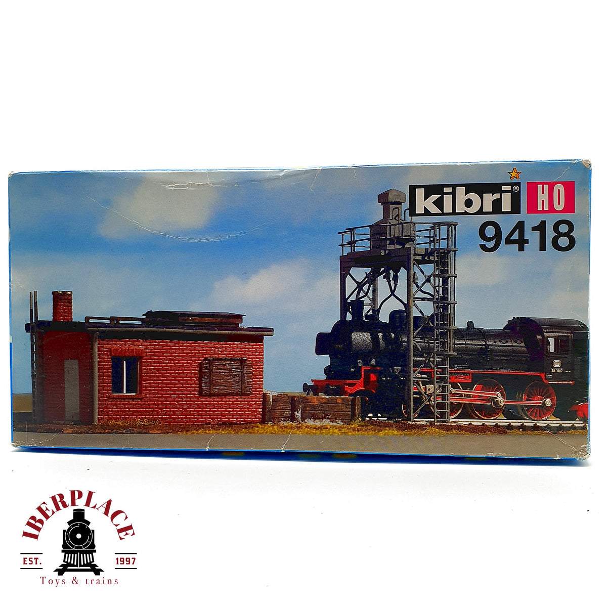 ♻️ 🚂 Kibri 9418 kit instalacion carbonera deposito locomotoras Escala H0 1:87