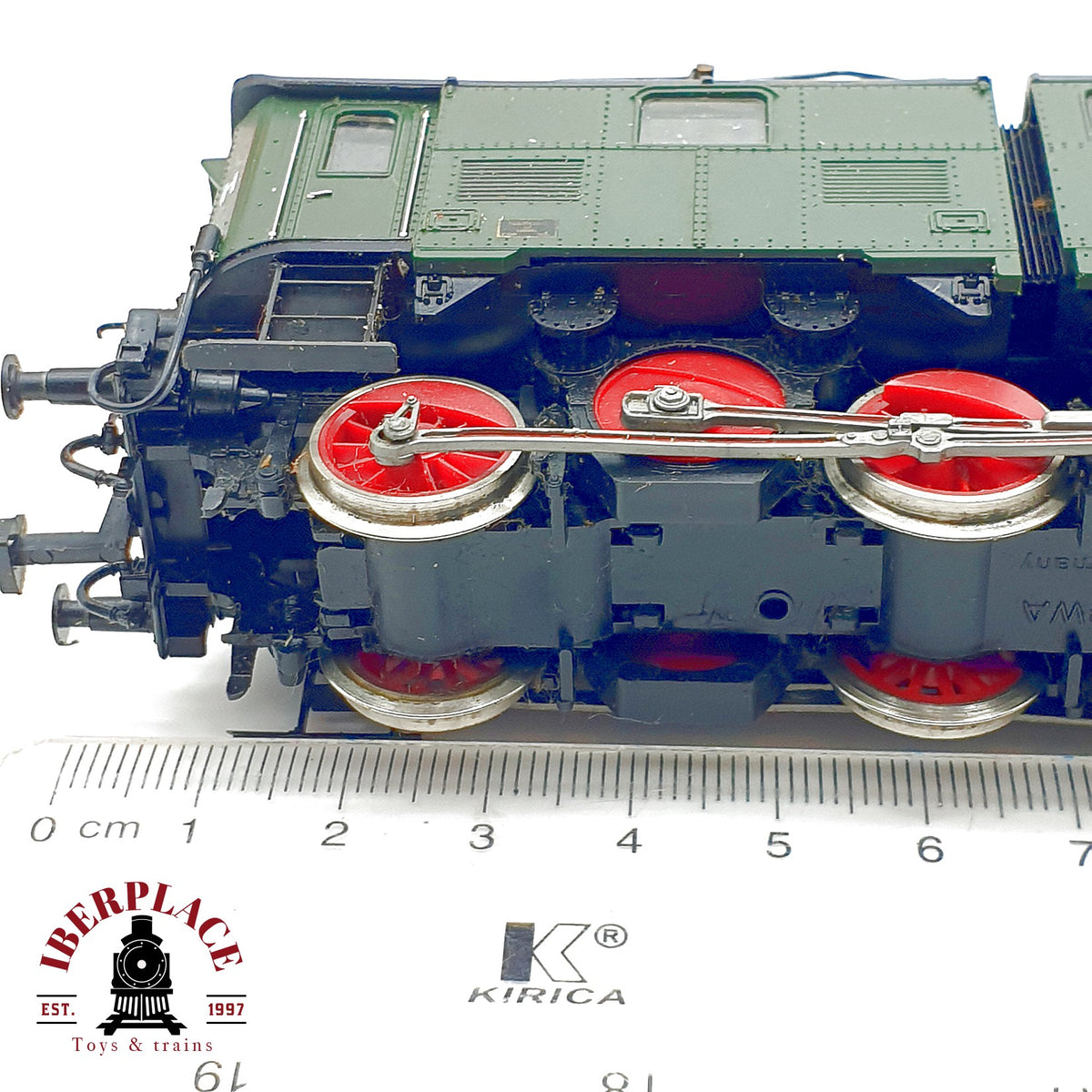♻️🚂 Röwa 1402 locomotora eléctrica articulada E 91 05 DB verde clásica Escala H0 1:87