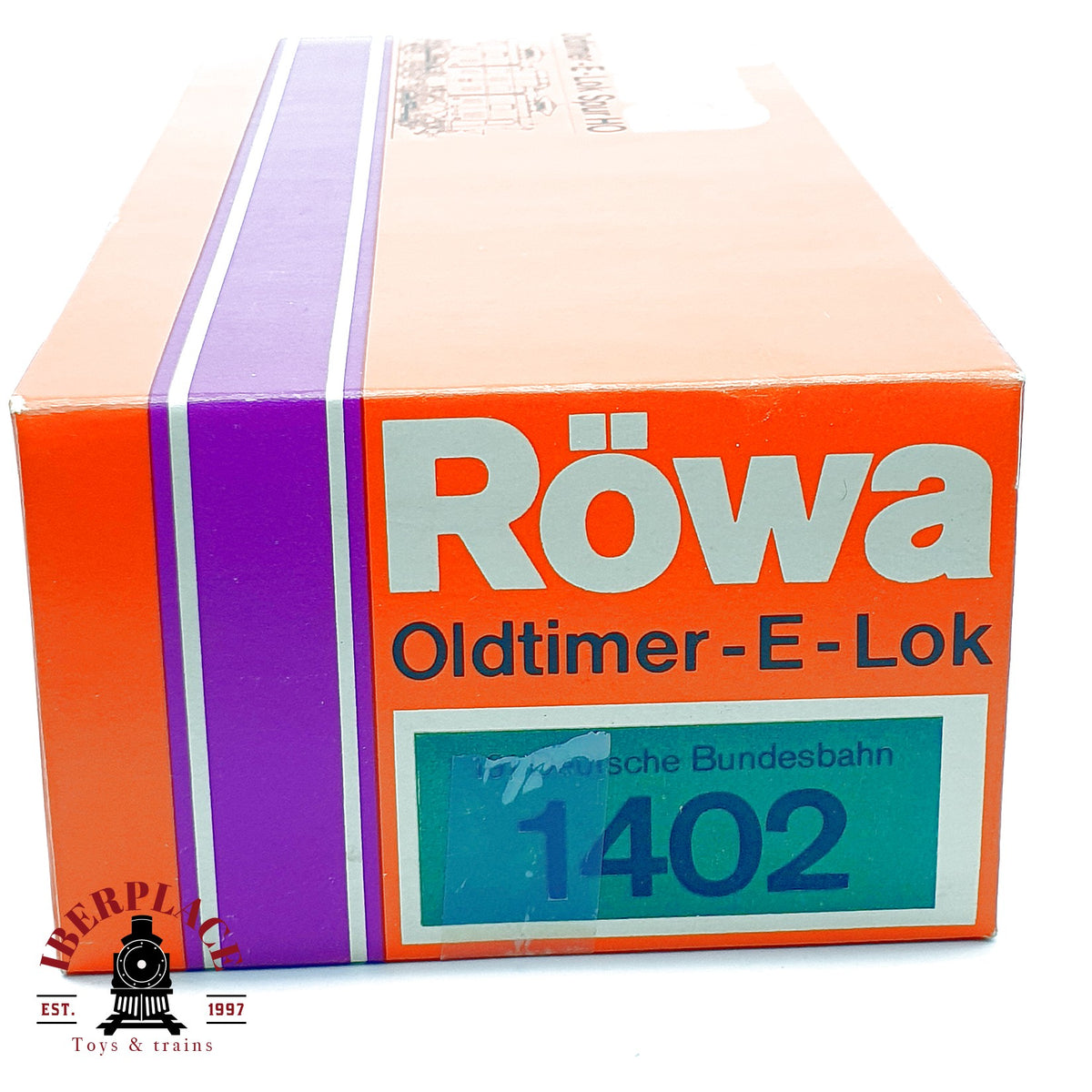 ♻️🚂 Röwa 1402 locomotora eléctrica articulada E 91 05 DB verde clásica Escala H0 1:87