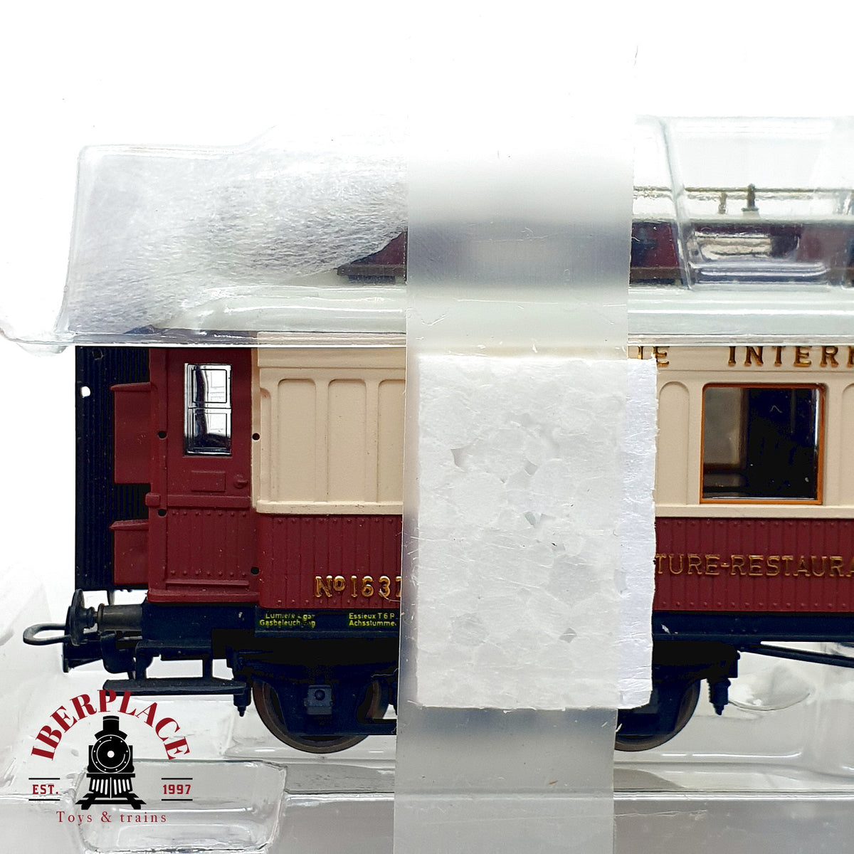 ♻️ ✨ Liliput Set 5 Vagones CIWL Orient Express Rheingold Lujo DC Escala H0 1:87