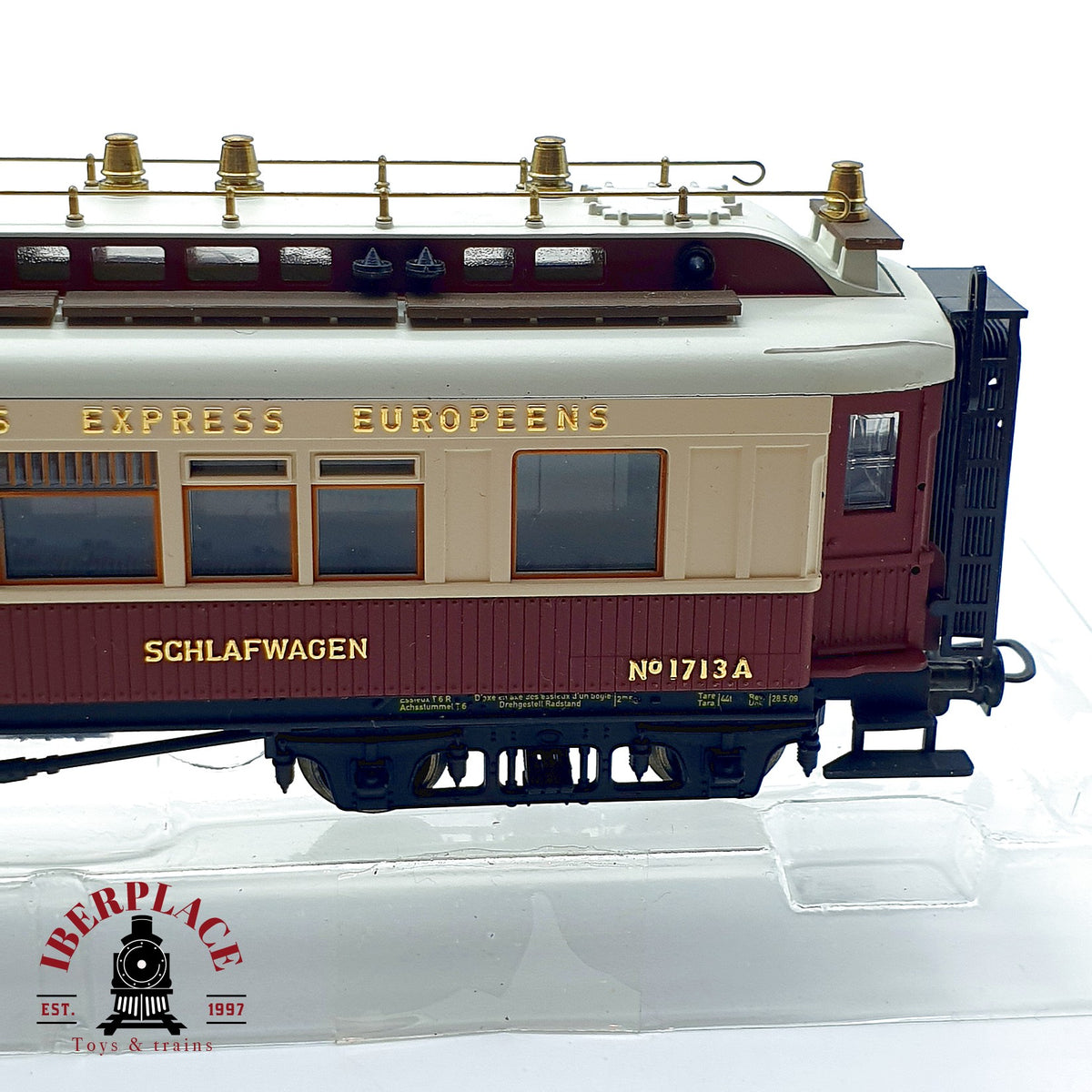 ♻️ ✨ Liliput Set 5 Vagones CIWL Orient Express Rheingold Lujo DC Escala H0 1:87