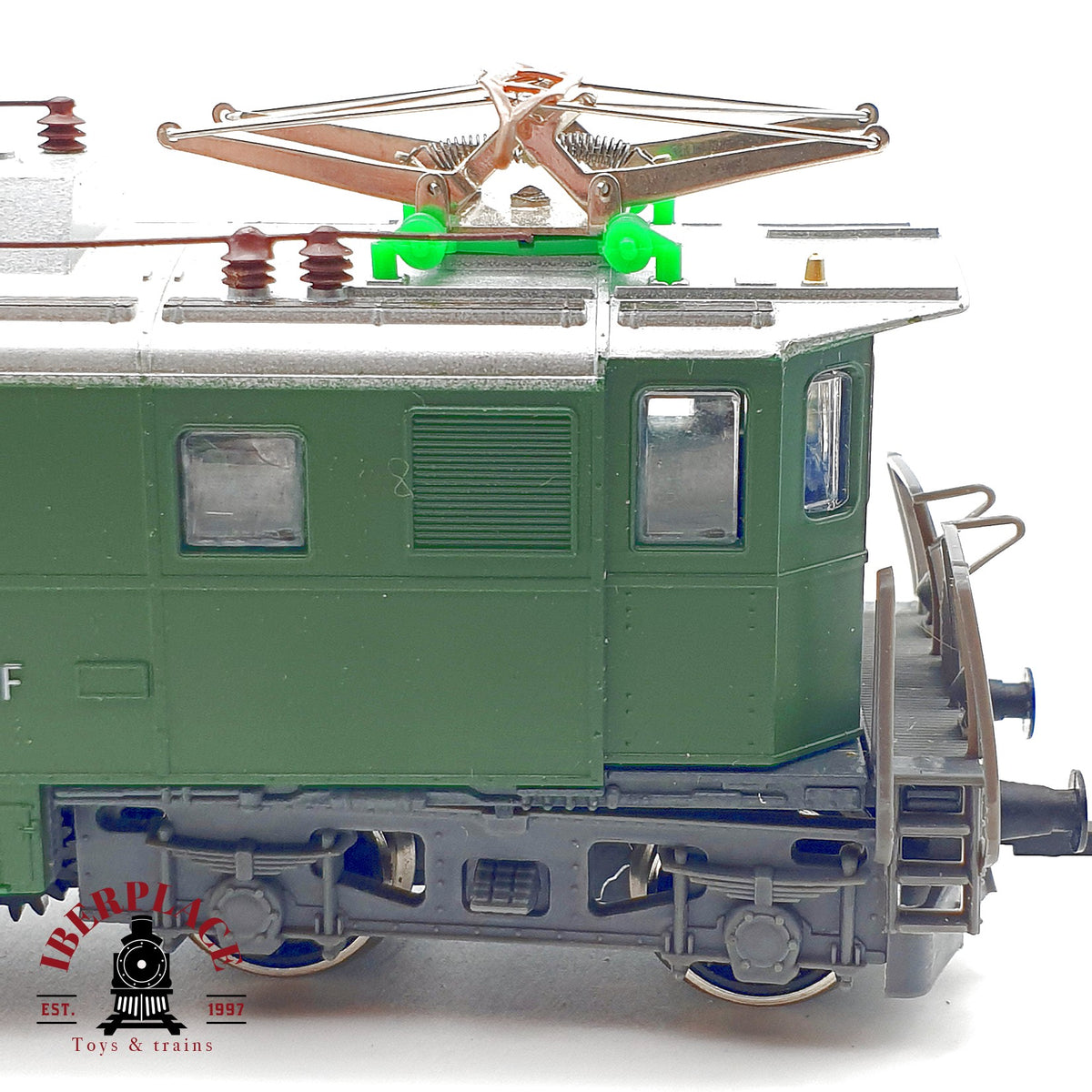 ♻️🚂 Kleinbahn 224 locomotora eléctrica Be 4/4 SBB CFF verde suiza clásica Escala H0 1:87
