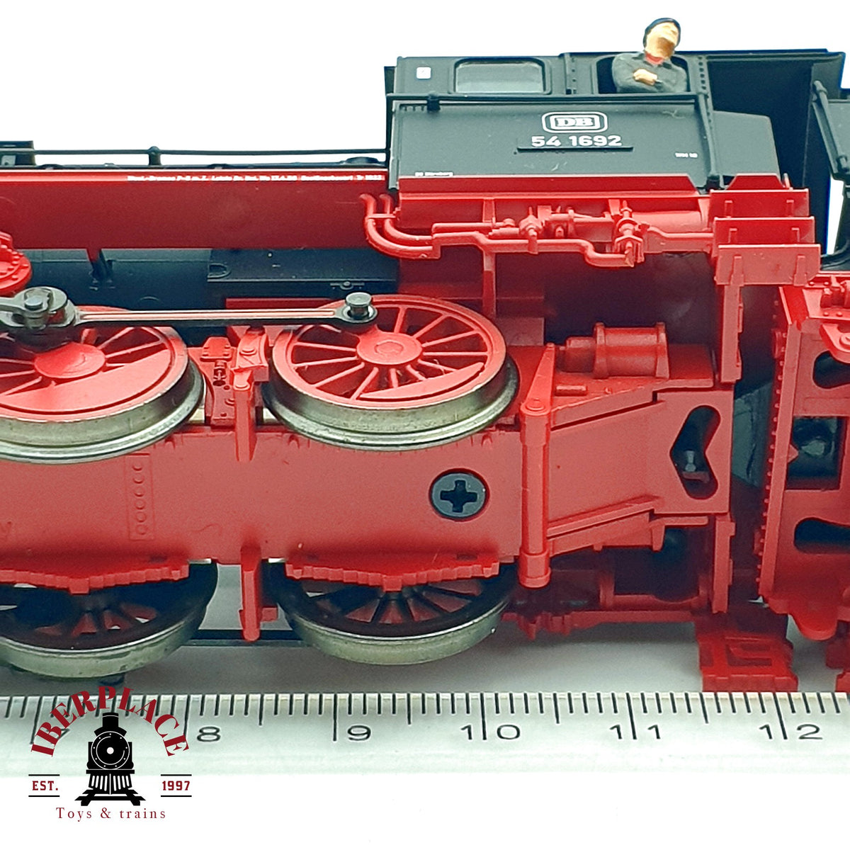 ♻️✨Fleischmann 414401K locomotora vapor BR 54 1692 DB epoca III Escala H0 1:87 DC