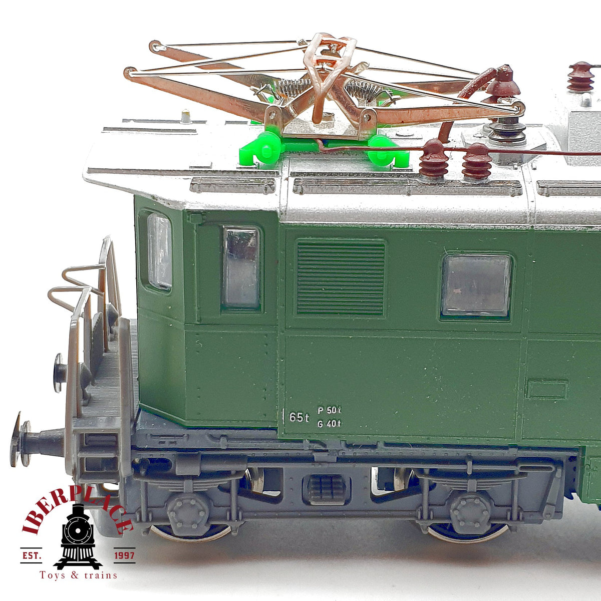 ♻️🚂 Kleinbahn 224 locomotora eléctrica Be 4/4 SBB CFF verde suiza clásica Escala H0 1:87