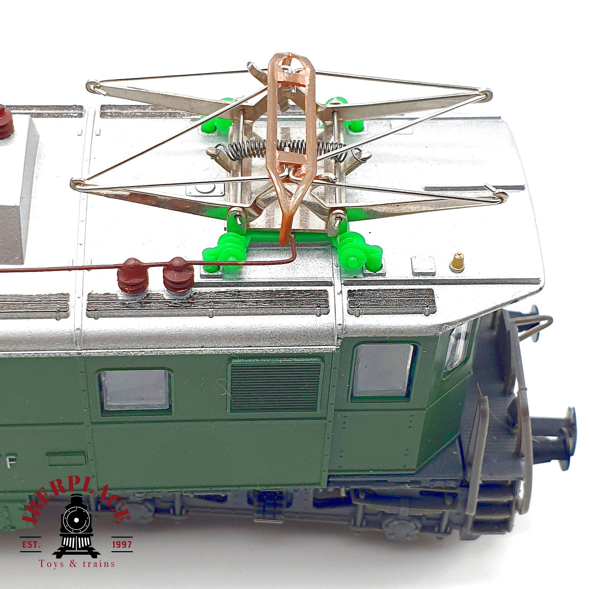 ♻️🚂 Kleinbahn 224 locomotora eléctrica Be 4/4 SBB CFF verde suiza clásica Escala H0 1:87