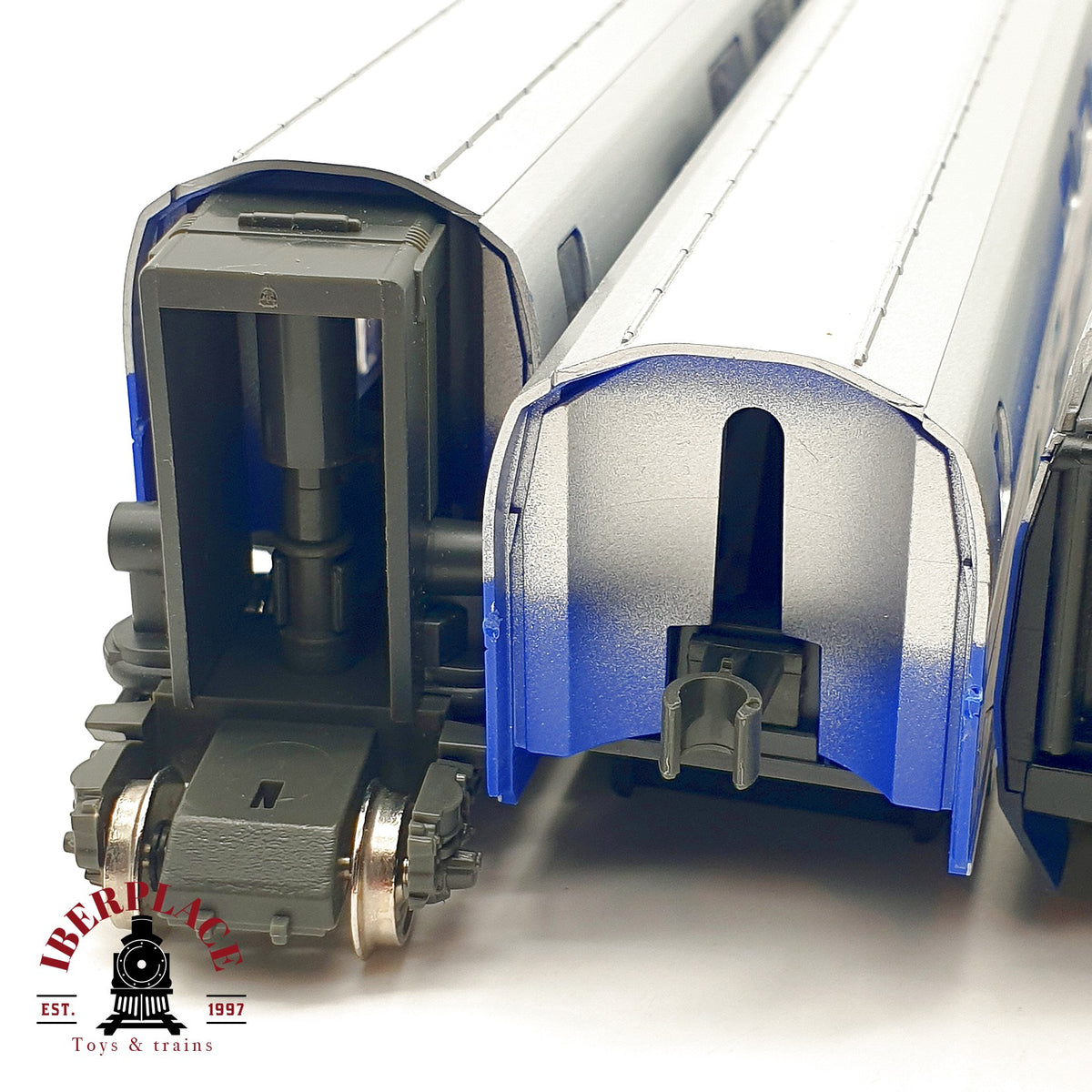♻️ 🚂 Mehano set 4 piezas TGV Duplex SNCF 235 2 pisos alta velocidad DC Escala H0 1:87