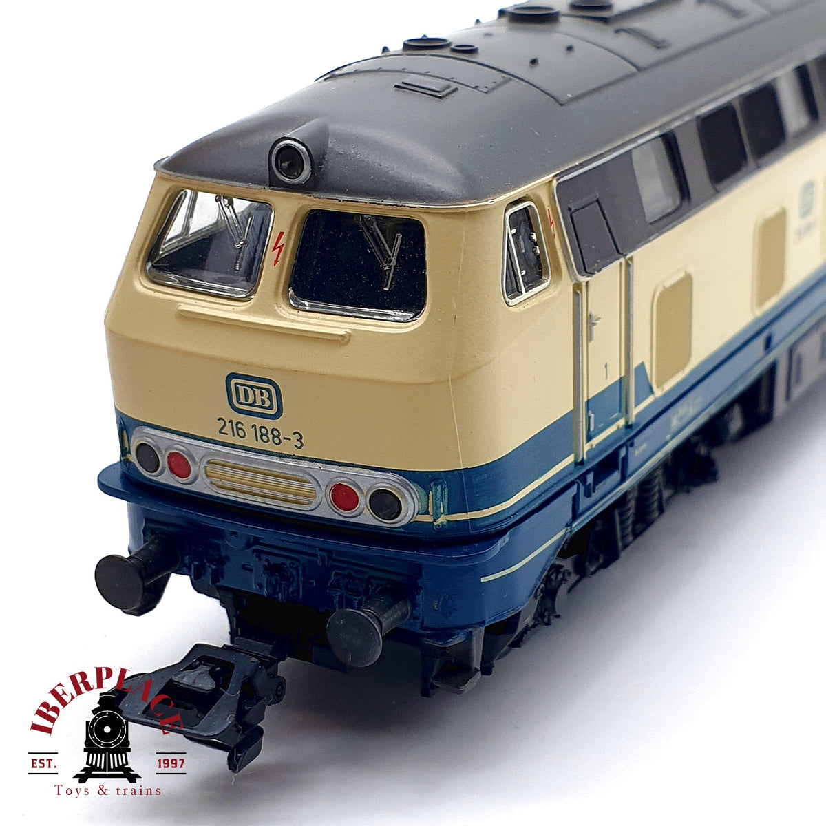 ♻️✨ Märklin 3374 Locomotora diesel BR 216 188-3 DB Ep IV AC Escala H0 1:87