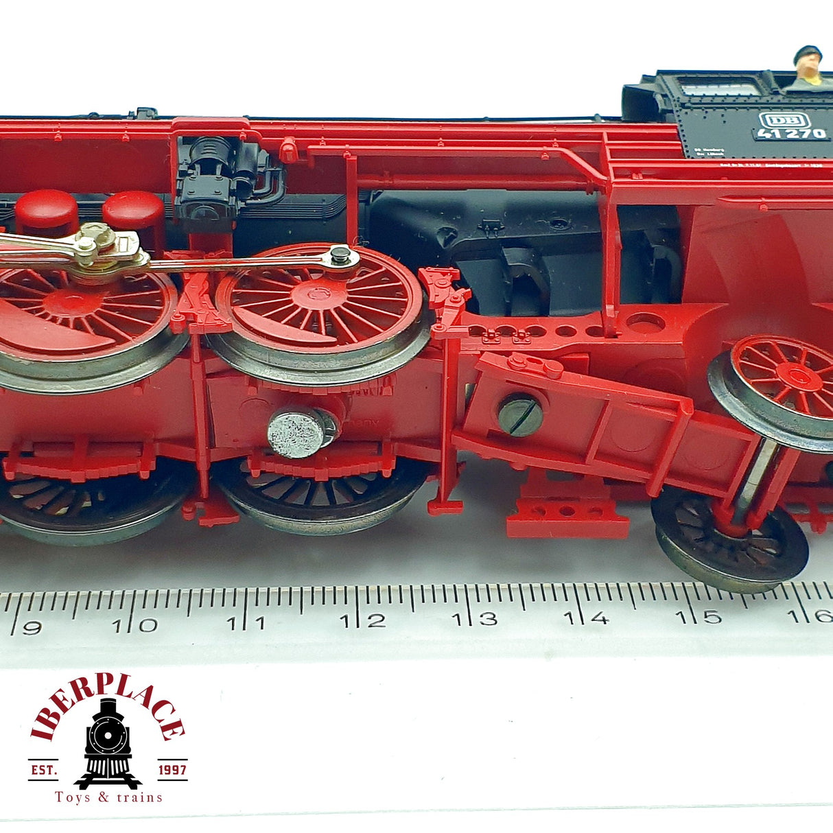 ♻️✨Fleischmann 4130 locomotora vapor BR 41 270 DB epoca III Escala H0 1:87 DC