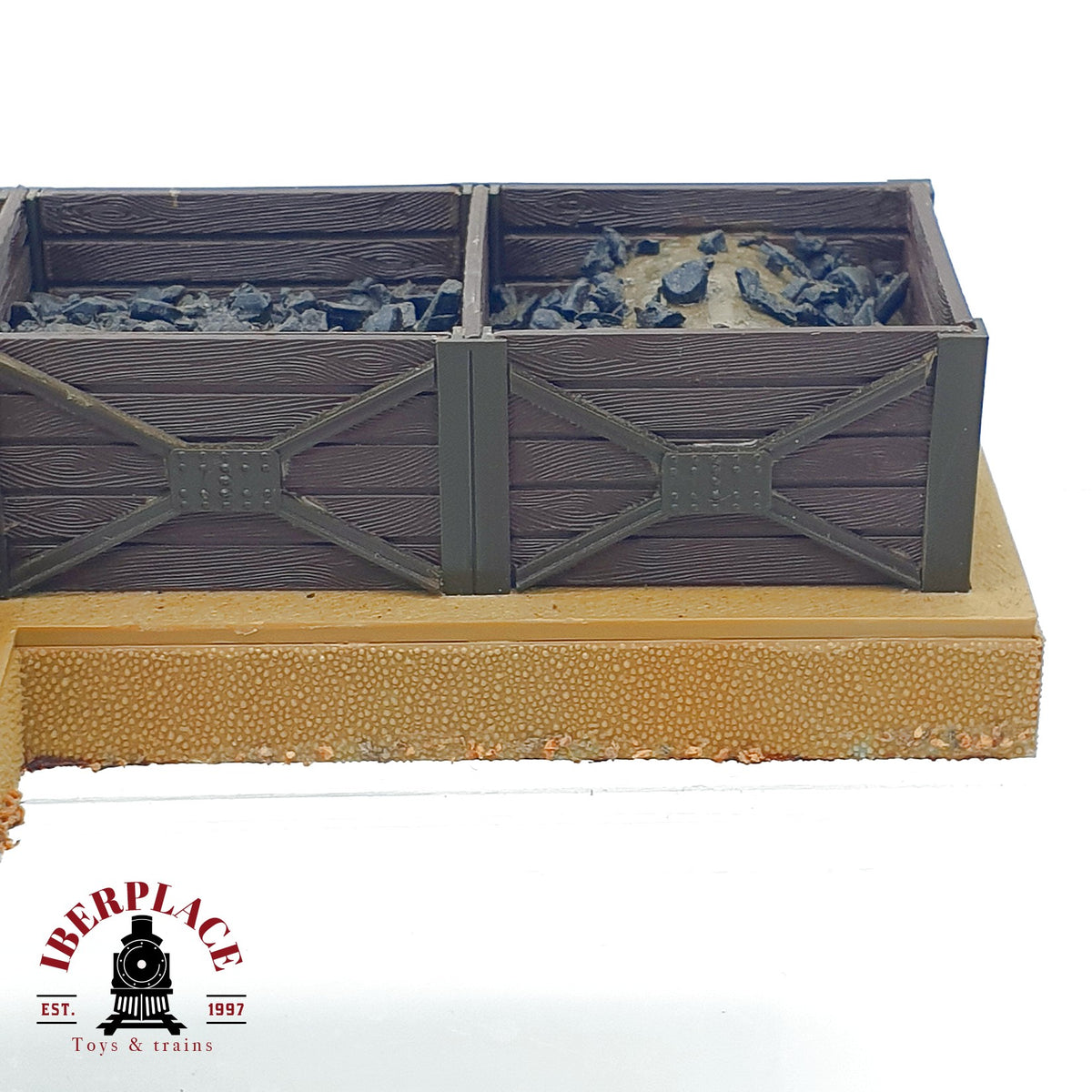♻️ 🚂 Accesorios Maqueta Invernaderos Carboneria Kiosco Escala H0 1:87