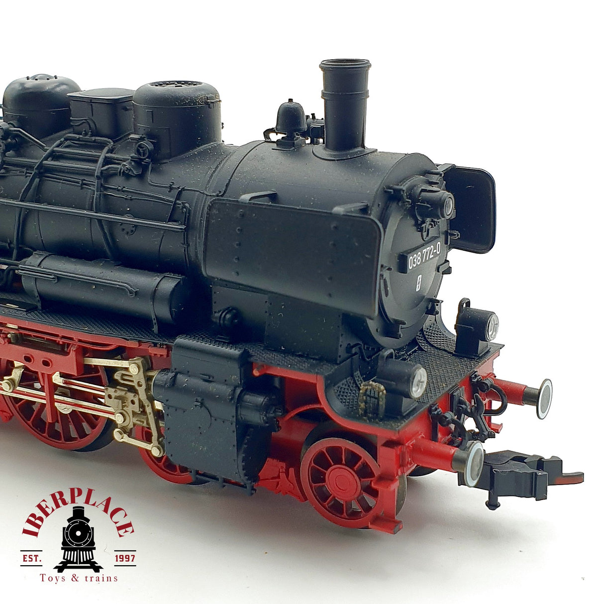 ♻️✨Fleischmann 994164 locomotora vapor BR 038 772-0 DB epoca IV Escala H0 1:87 DC