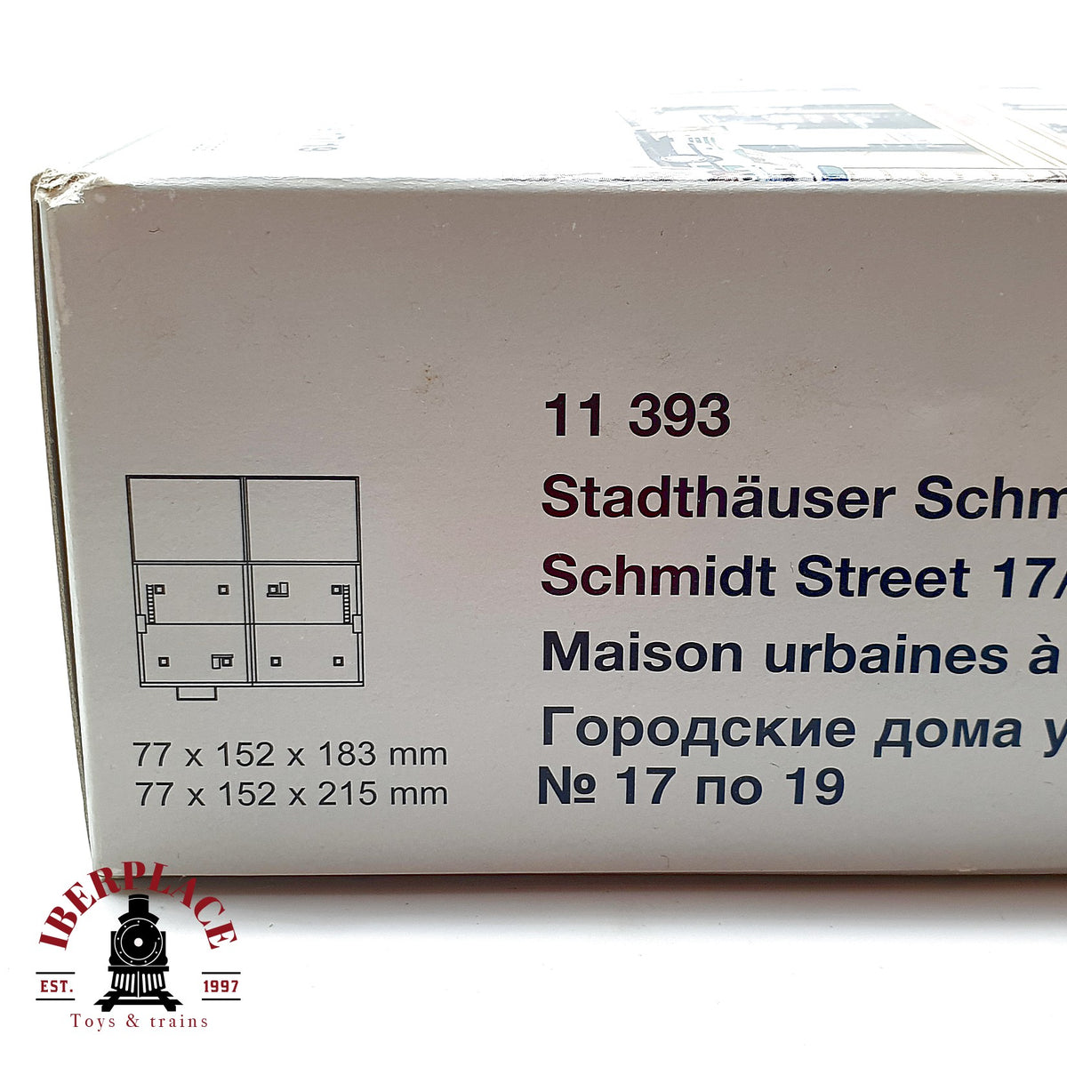 ♻️ ✨ Auhagen 11393 kit casas urbanas Schmidtstrasse 17 19 Escala H0 1:87