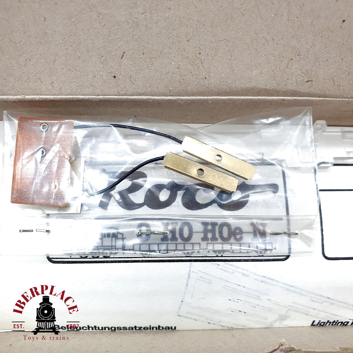 ♻️ 🔧 Roco 40313 Lote Repuestos Bogies Ruedas Iluminacion Escala H0 1:87