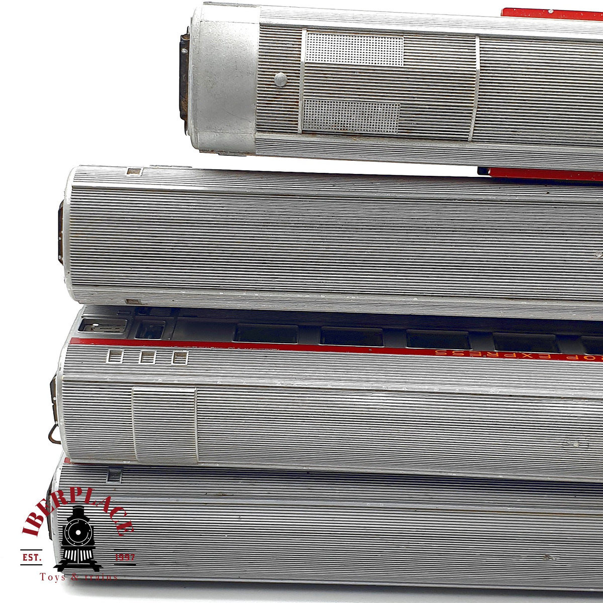 ♻️ 🛠️ Jouef 4x vagones TEE Inox PBA SNCF restaurar repuestos DC Escala H0 1:87